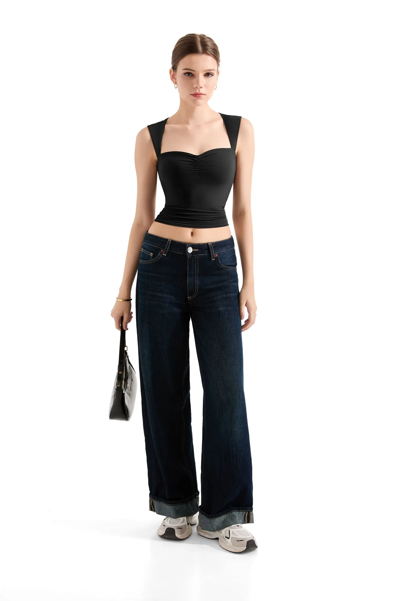 Buttery Soft Heart Neck Tank Top - Image 12