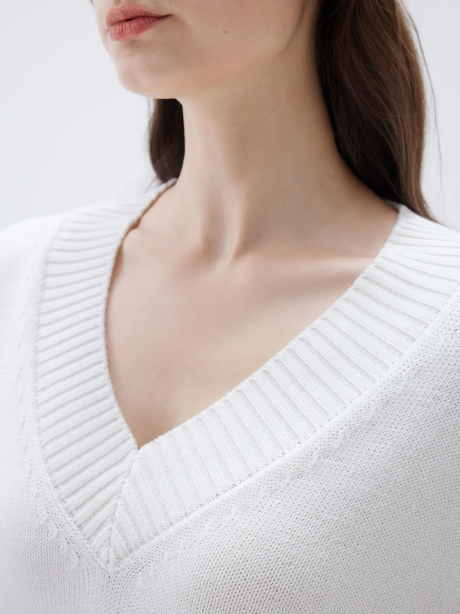 Cashmere Oversized V Neck Sweater - Image 62