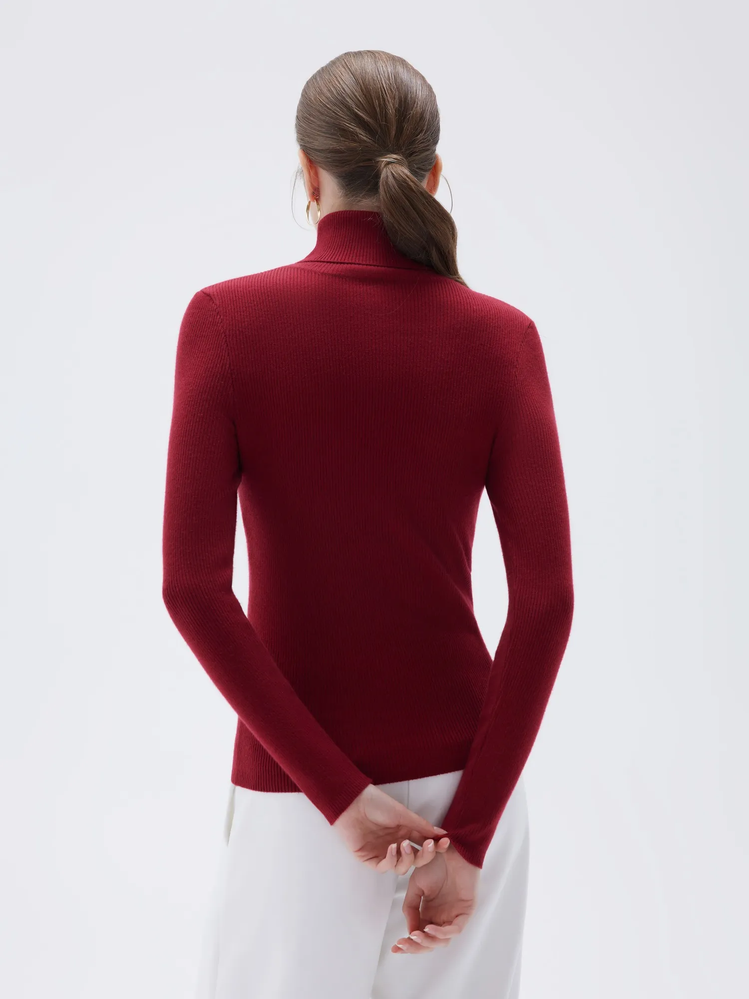 Cashmere Turtleneck Sweater - Image 34