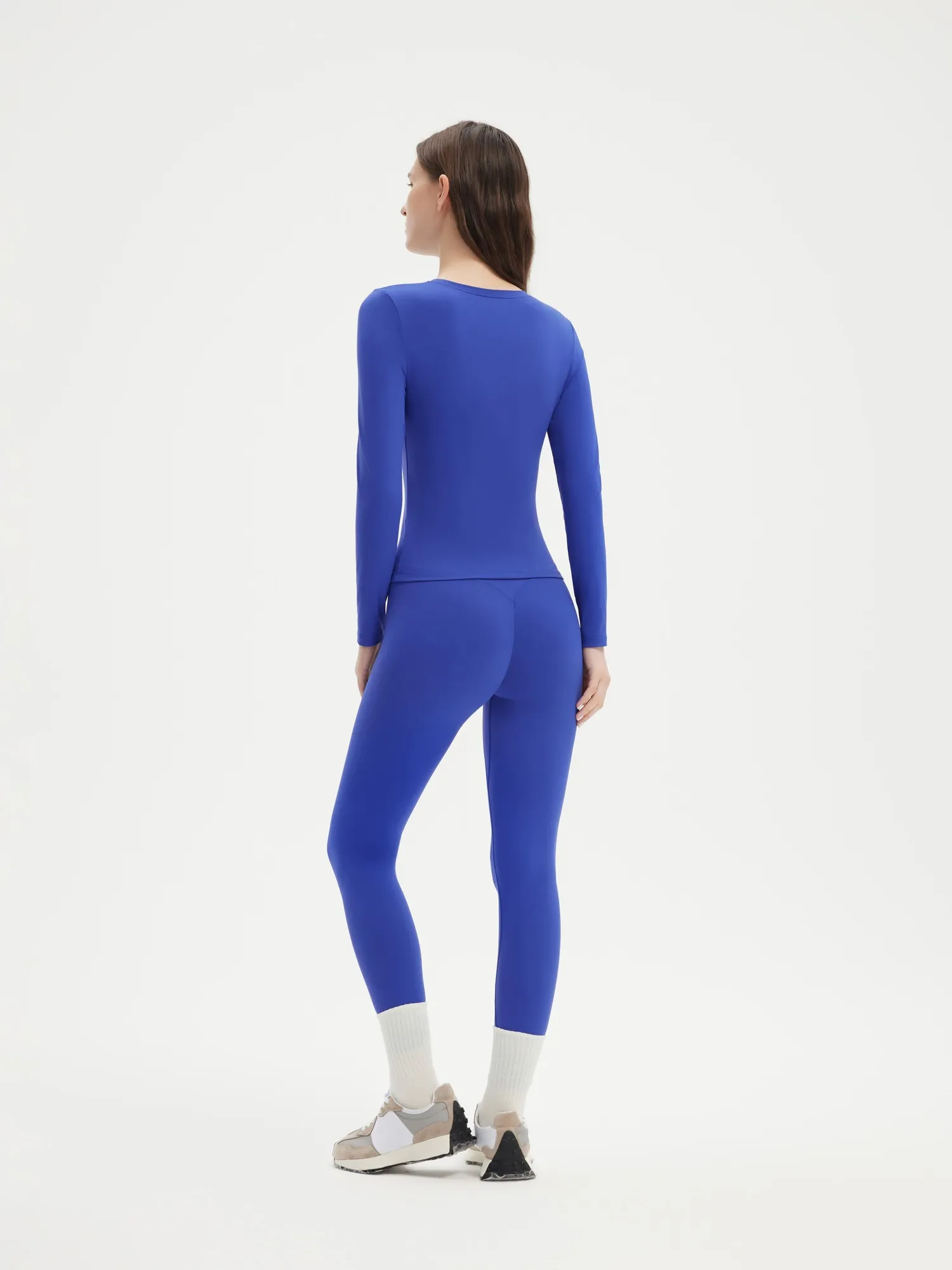 Cloud Cashmere Crew Neck Workout Set - Image 12