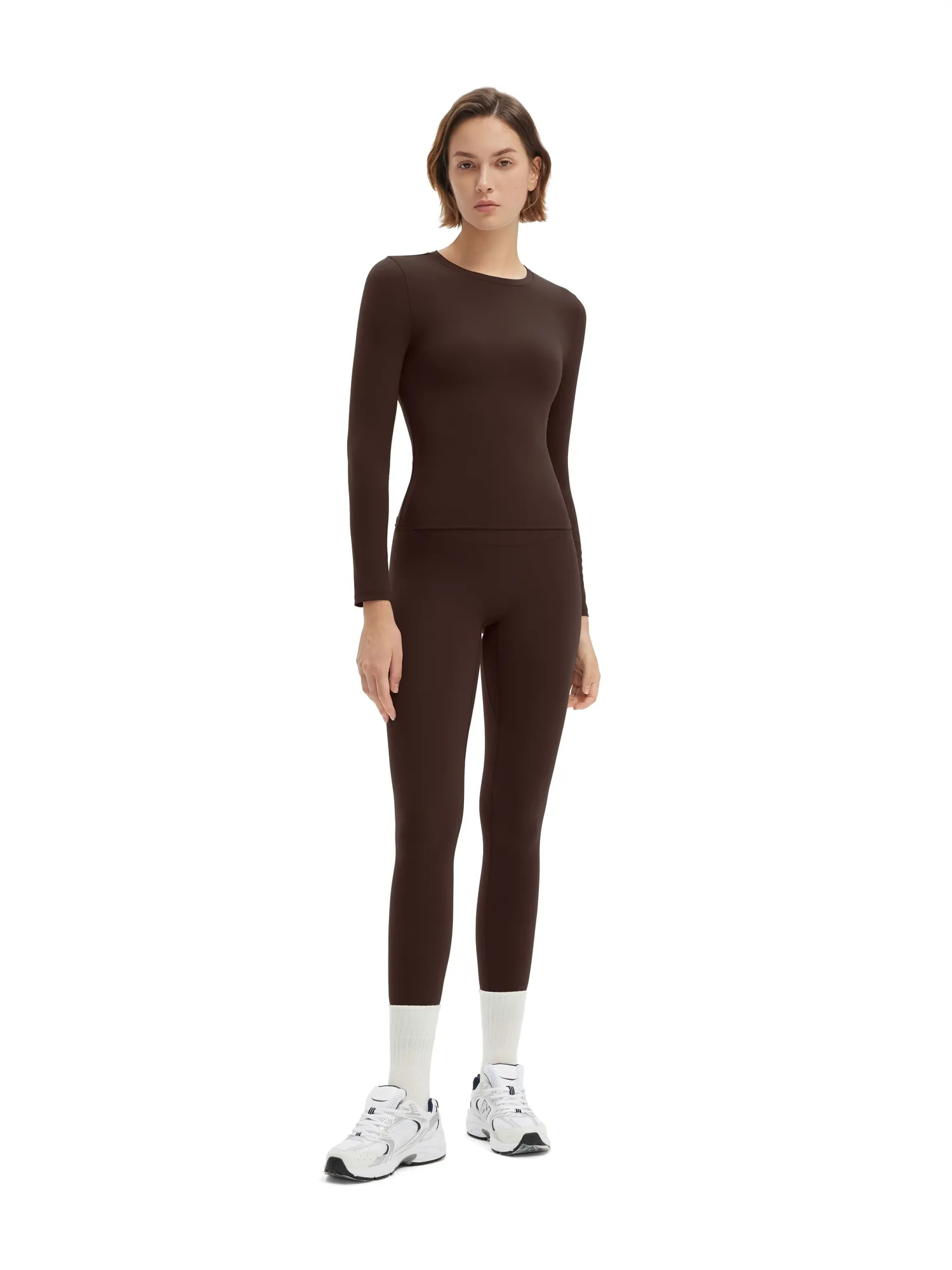 Cloud Cashmere Crew Neck Workout Set - Image 13