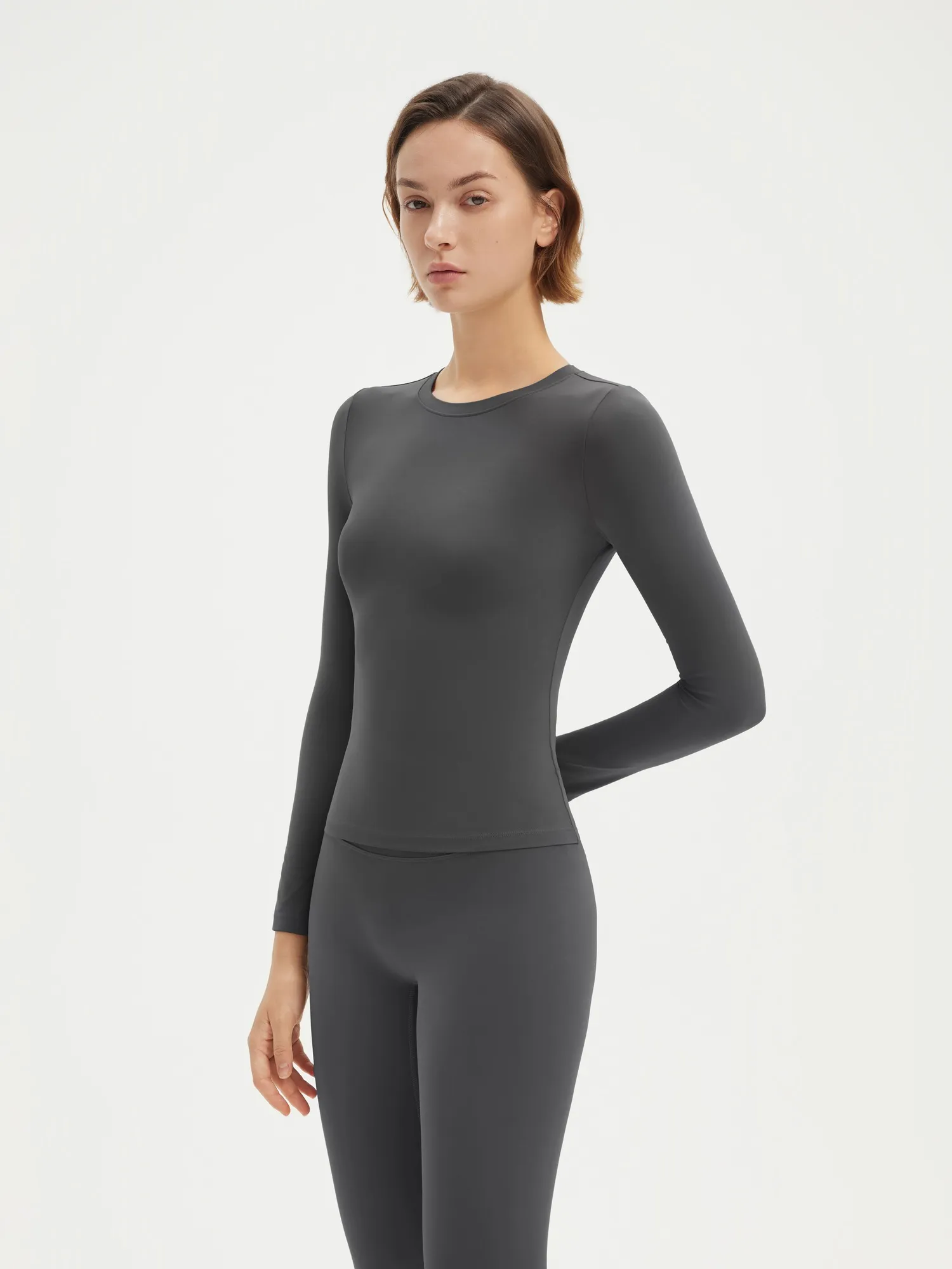 Cloud Cashmere Crew Neck Workout Set - Image 20