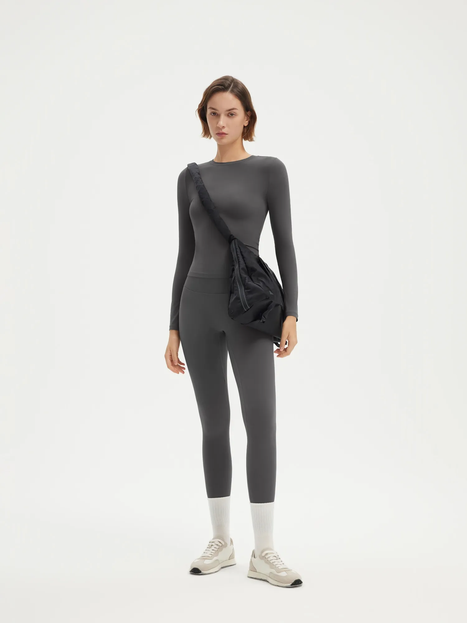 Cloud Cashmere Crew Neck Workout Set - Image 22