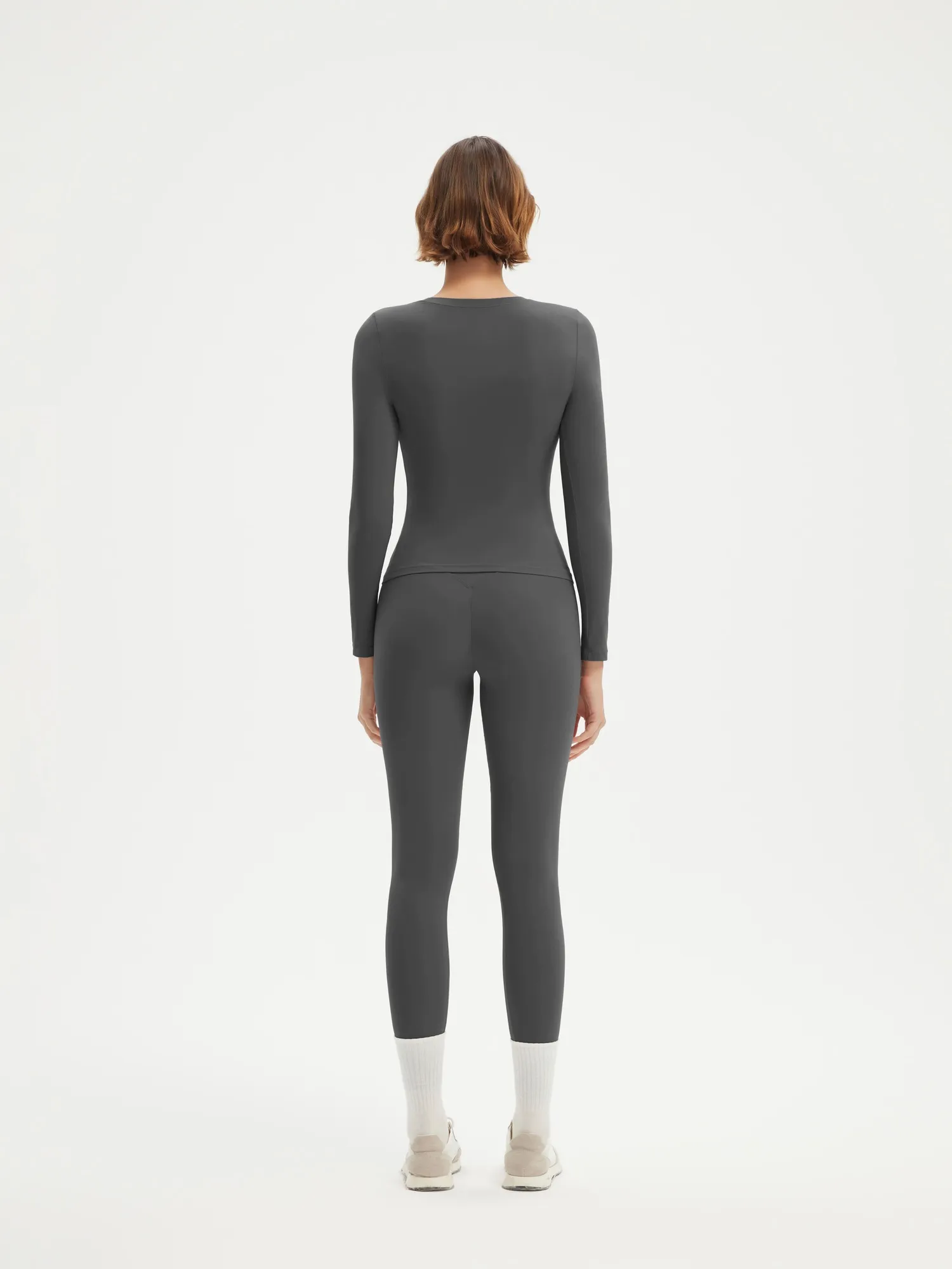 Cloud Cashmere Crew Neck Workout Set - Image 23