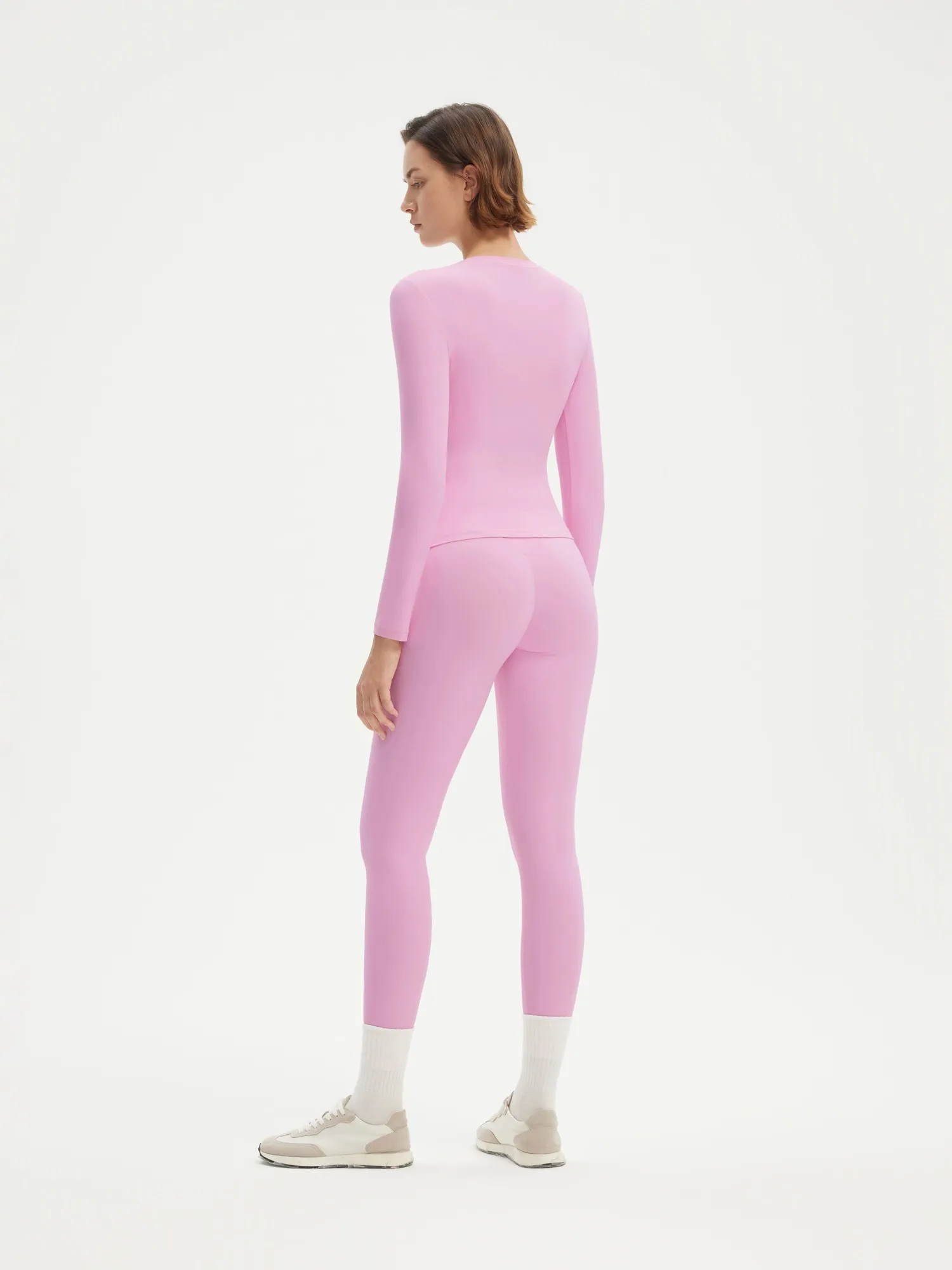 Cloud Cashmere Crew Neck Workout Set - Image 27