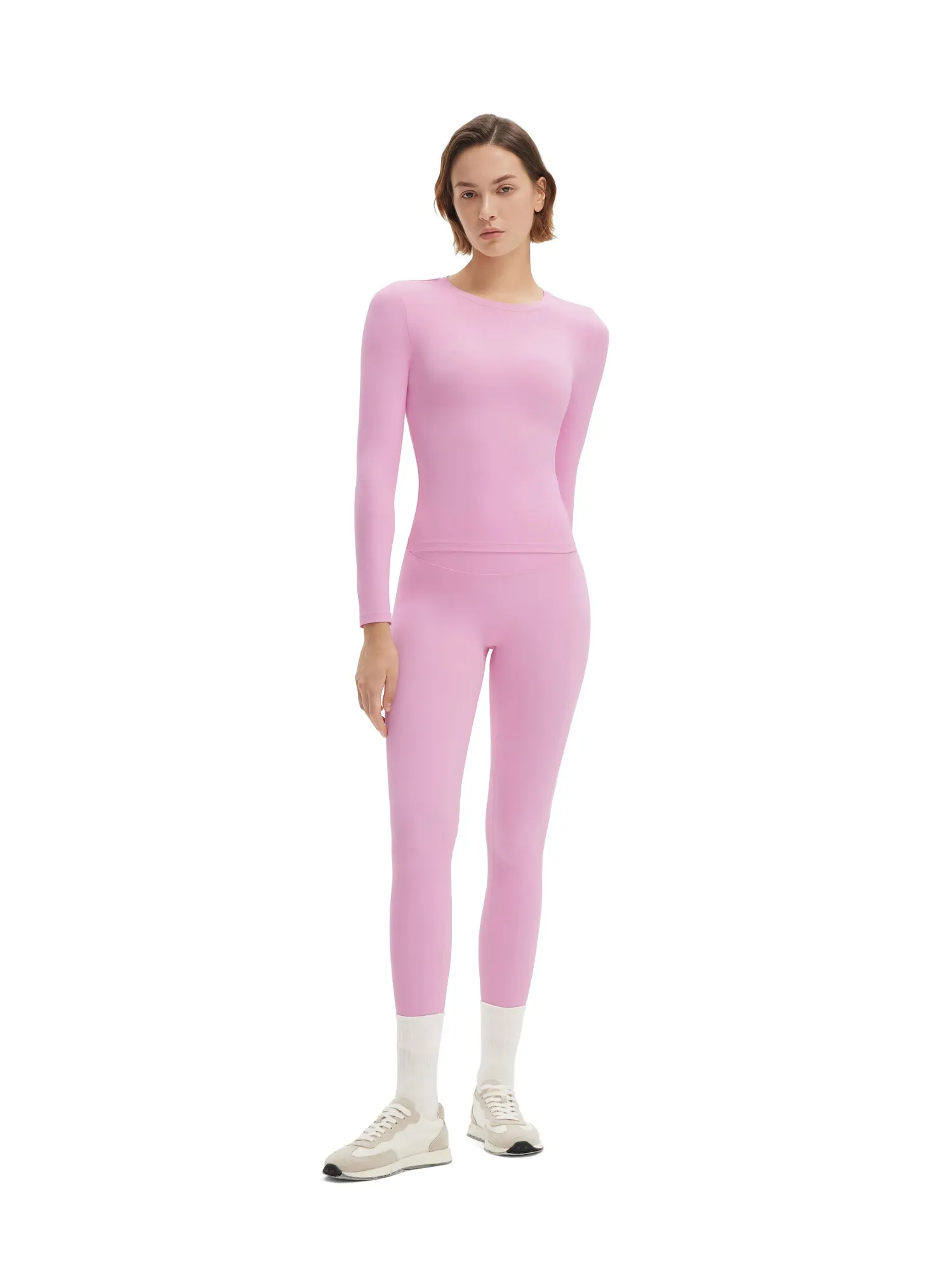 Cloud Cashmere Crew Neck Workout Set - Image 28