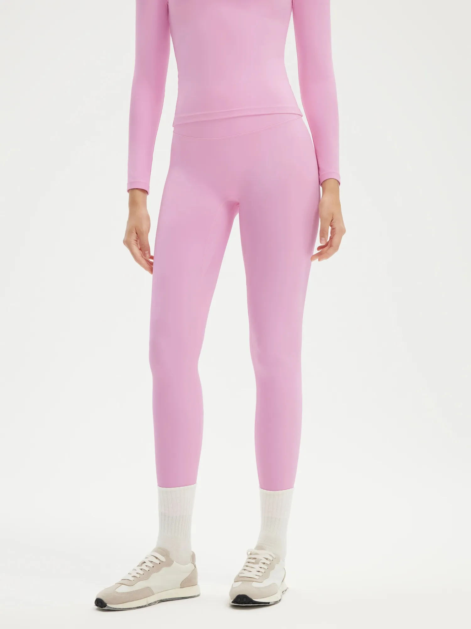 Cloud Cashmere Crew Neck Workout Set - Image 30
