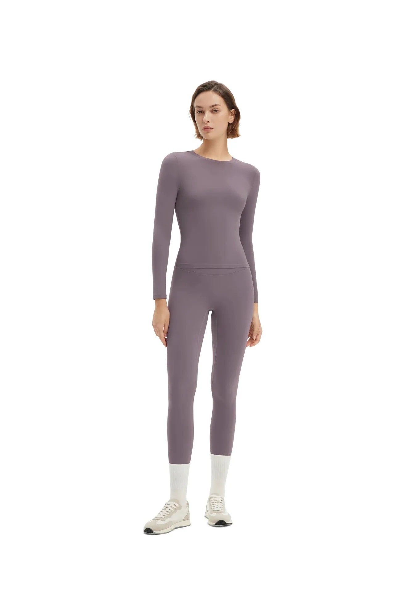 Cloud Cashmere Crew Neck Workout Set - Image 31