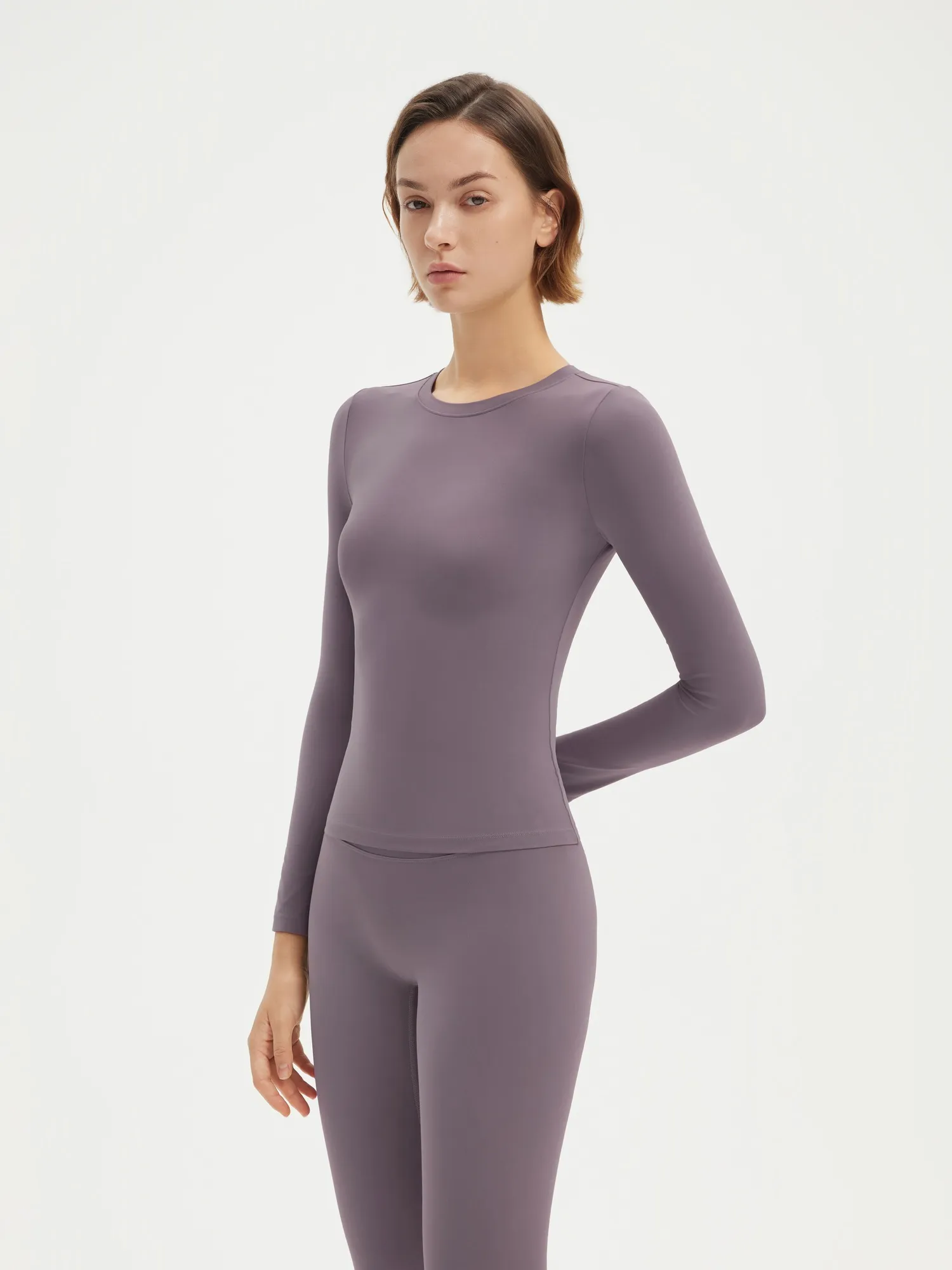 Cloud Cashmere Crew Neck Workout Set - Image 32