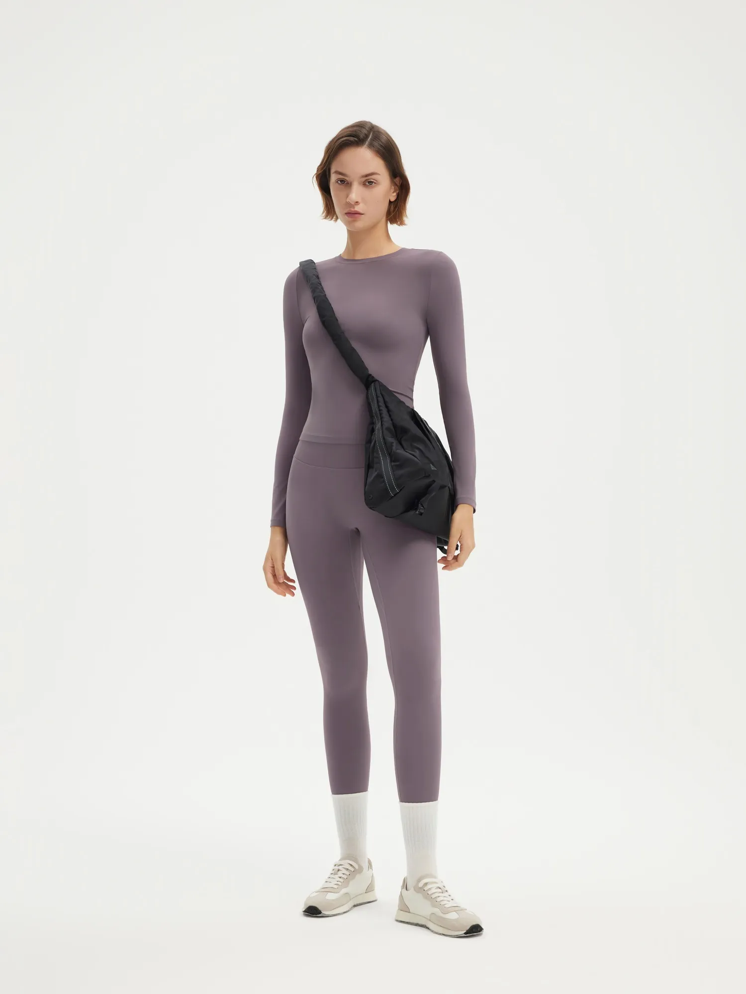 Cloud Cashmere Crew Neck Workout Set - Image 34