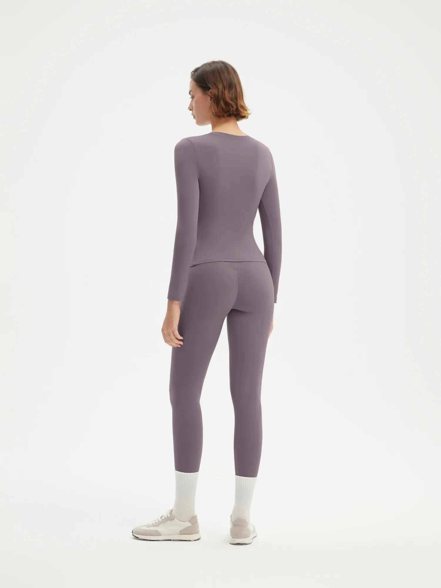 Cloud Cashmere Crew Neck Workout Set - Image 36
