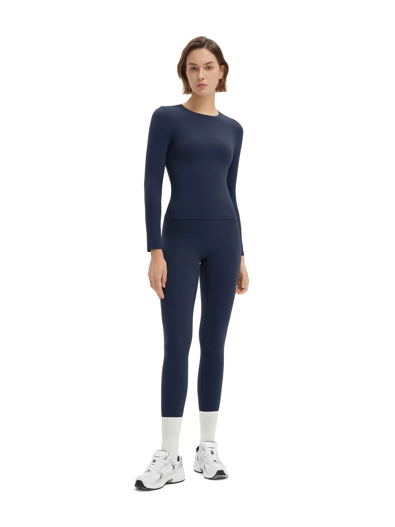 Cloud Cashmere Crew Neck Workout Set - Image 39