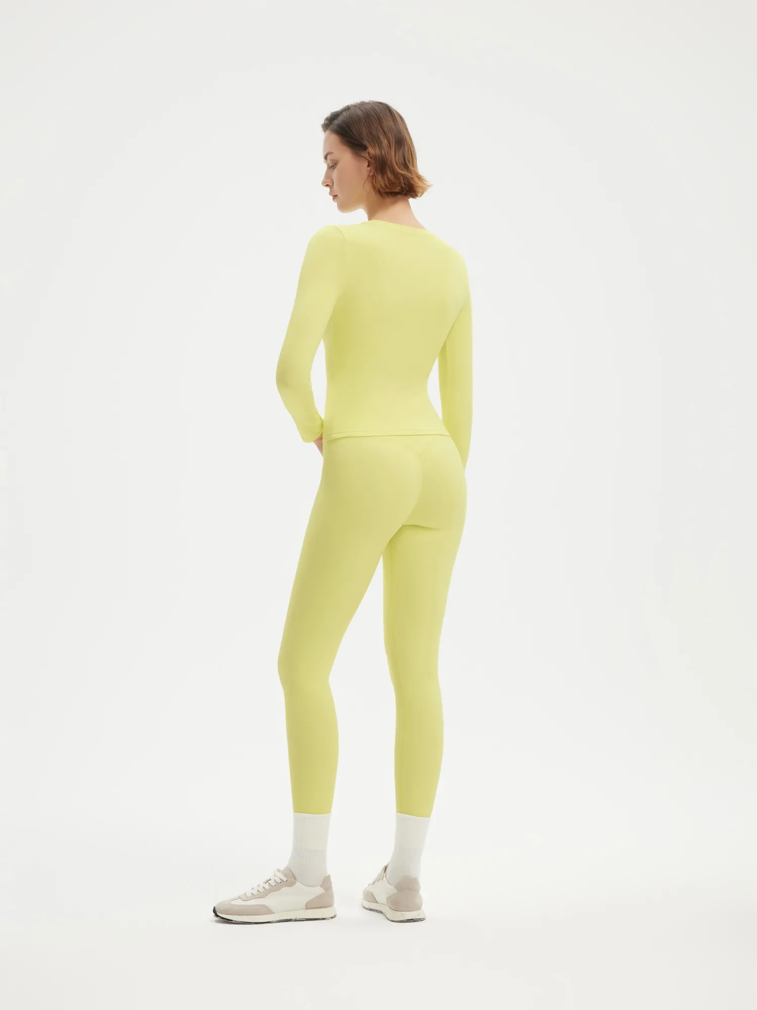 Cloud Cashmere Crew Neck Workout Set - Image 48