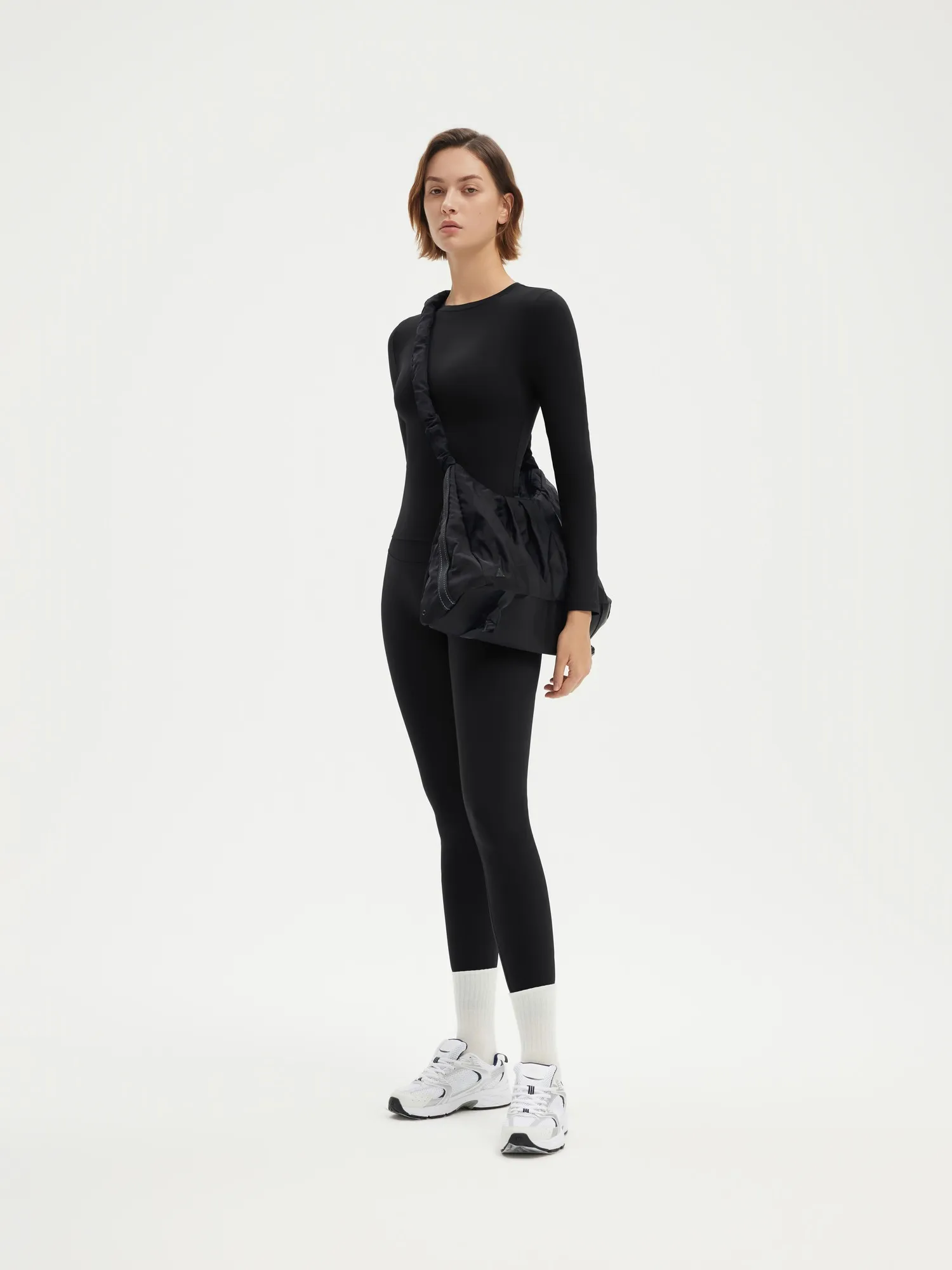 Cloud Cashmere Crew Neck Workout Set - Image 5