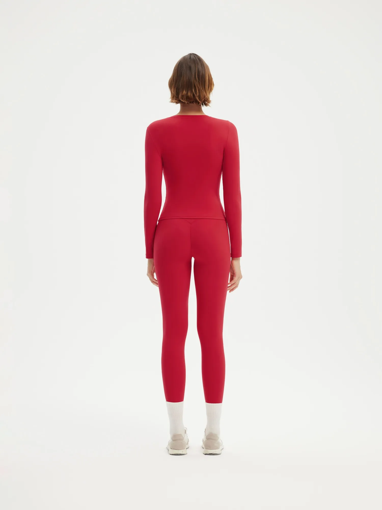 Cloud Cashmere Crew Neck Workout Set - Image 53