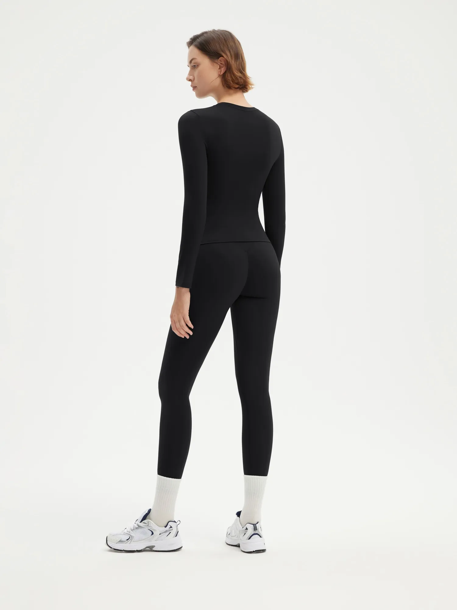 Cloud Cashmere Crew Neck Workout Set - Image 6