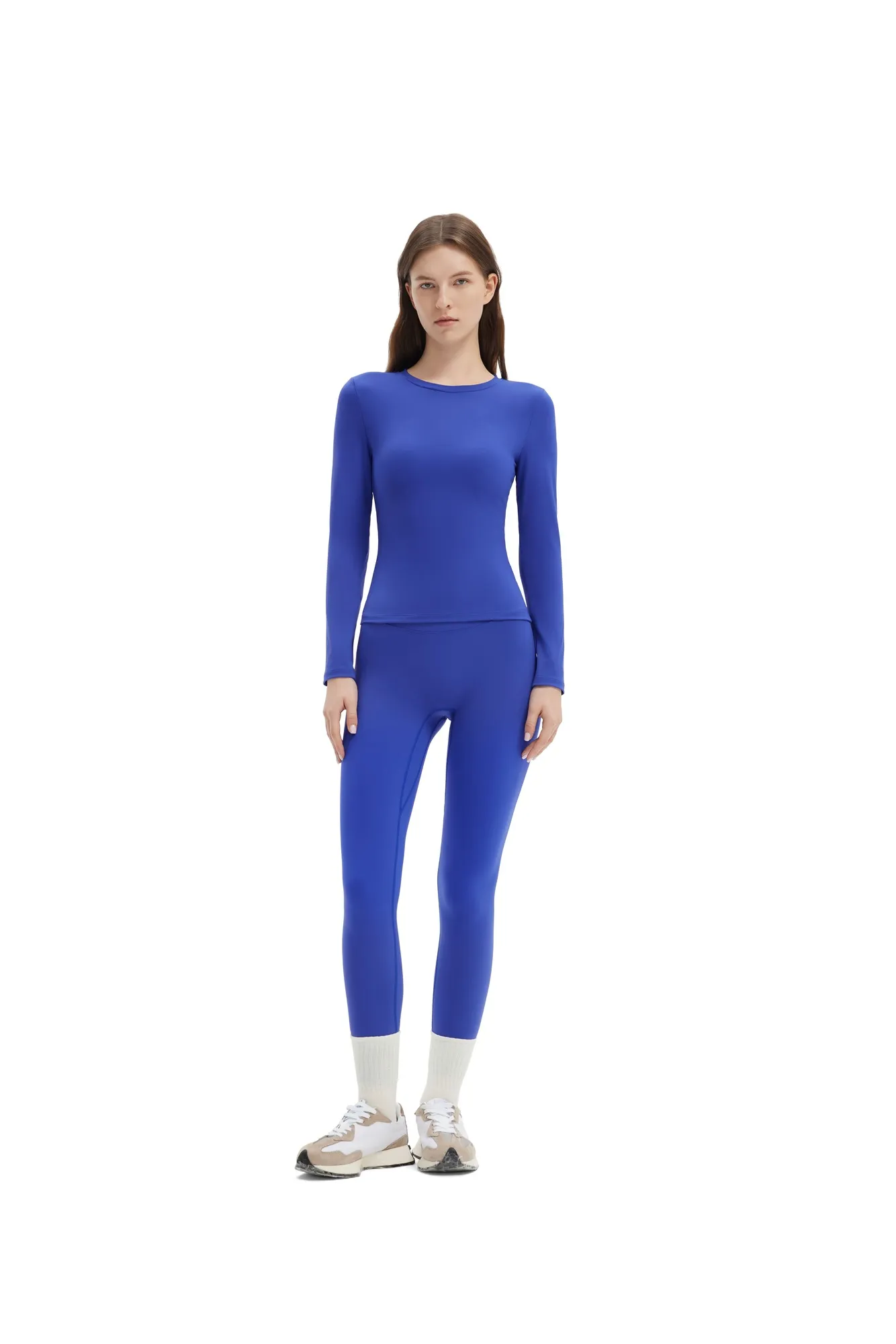 Cloud Cashmere Crew Neck Workout Set - Image 7