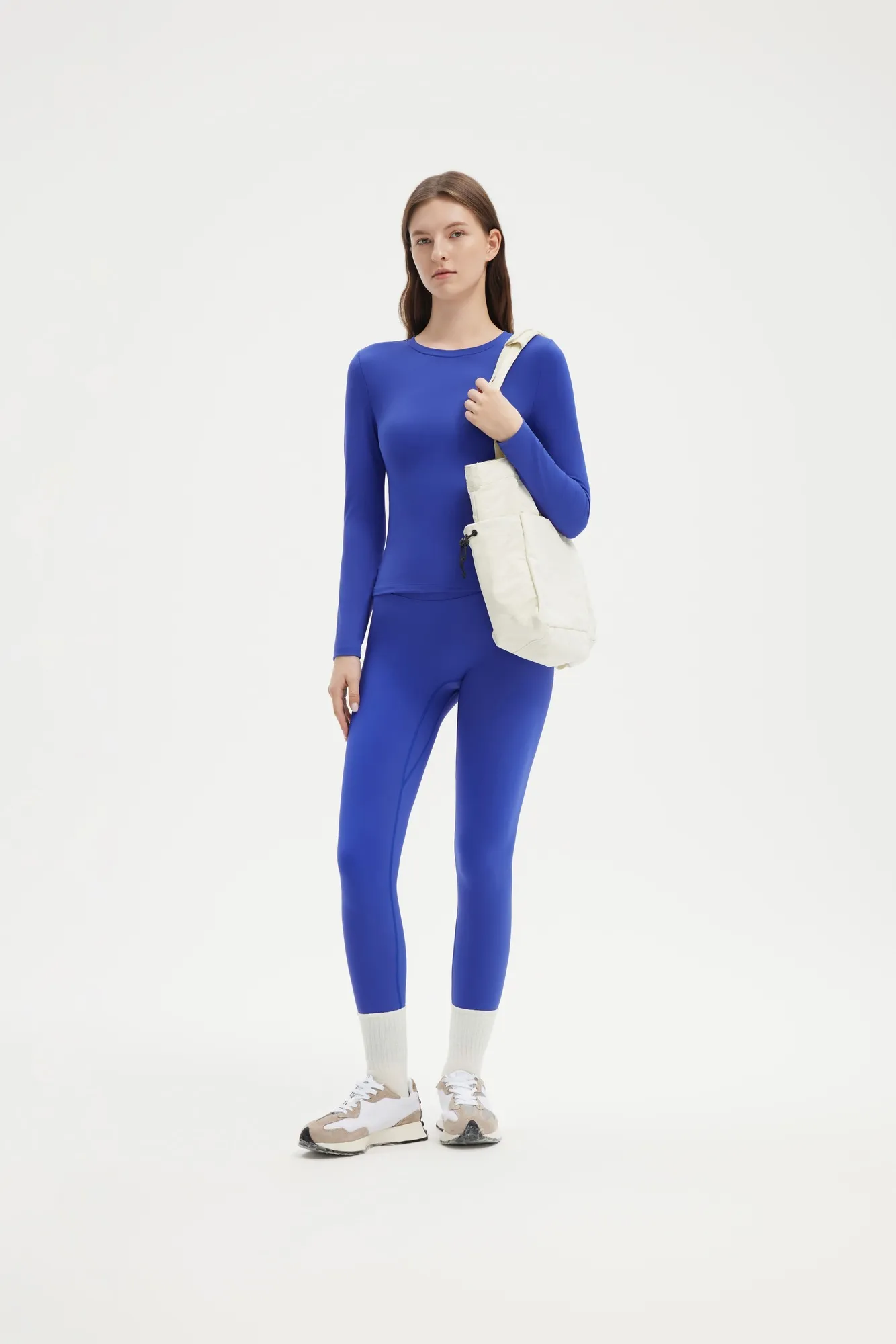 Cloud Cashmere Crew Neck Workout Set - Image 8