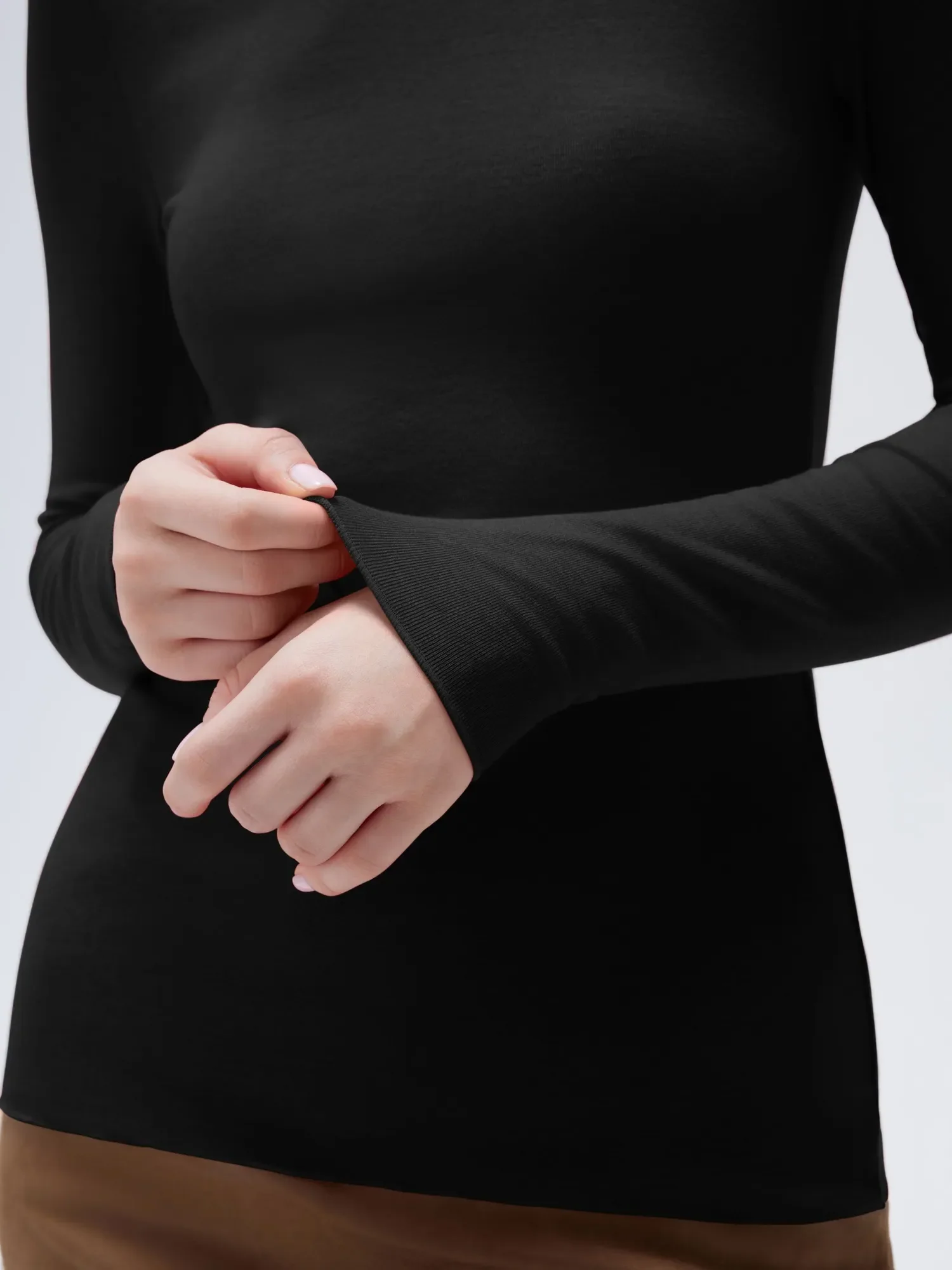 Cloud Cashmere Turtleneck Shirt - Long Sleeve - Image 10
