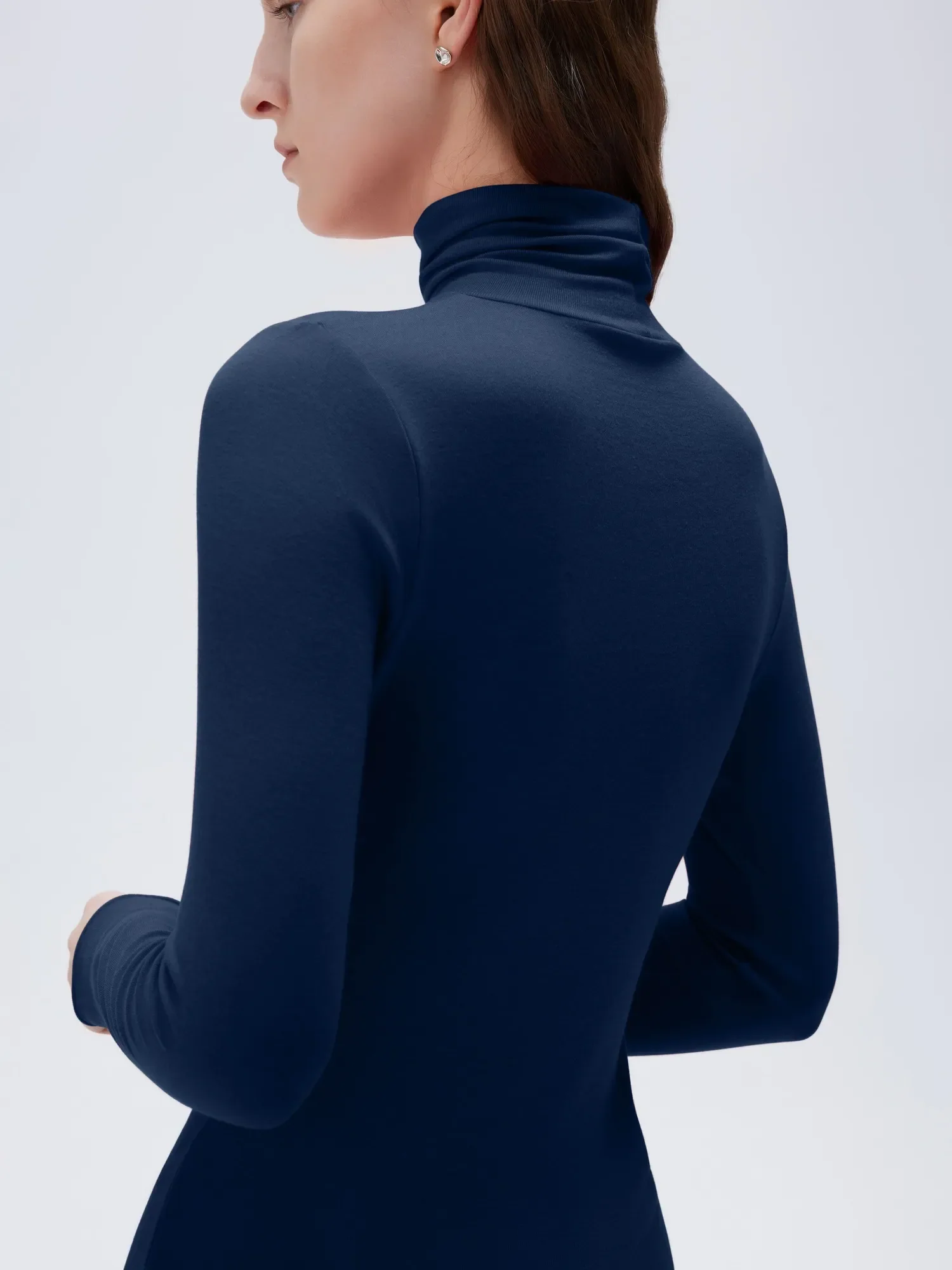 Cloud Cashmere Turtleneck Shirt - Long Sleeve - Image 34