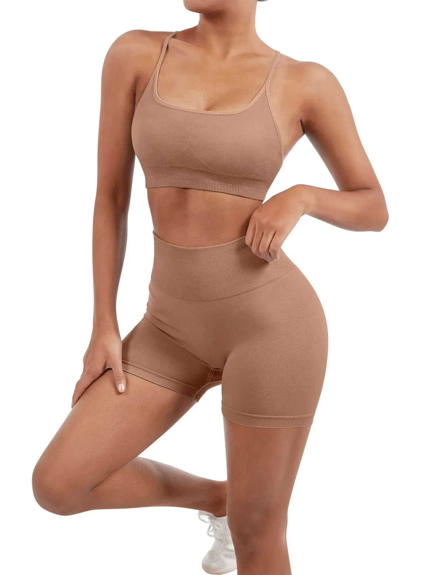 Colorful Seamless Workout Set - Image 30