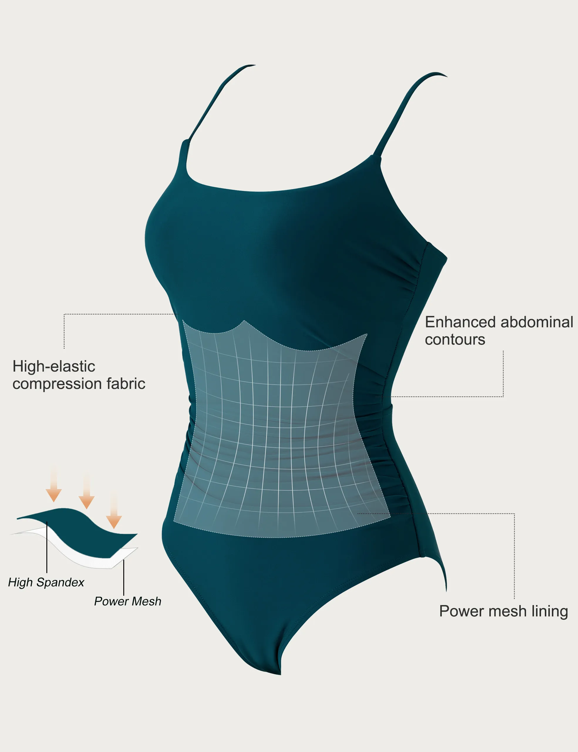 Crisscross Backless Bathing Suit - Image 20