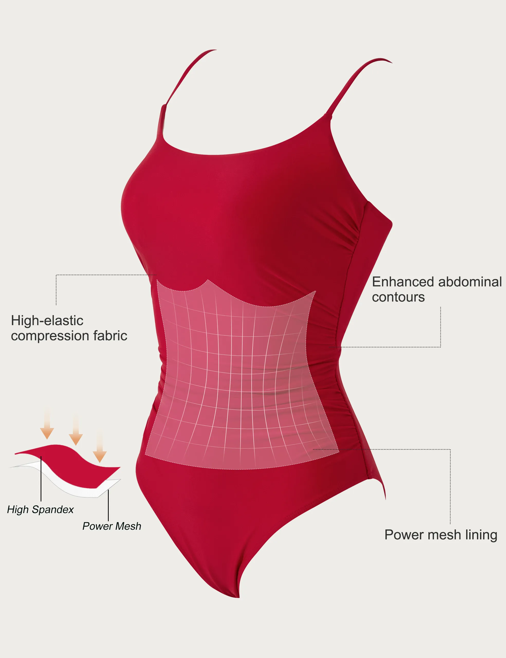 Crisscross Backless Bathing Suit - Image 32