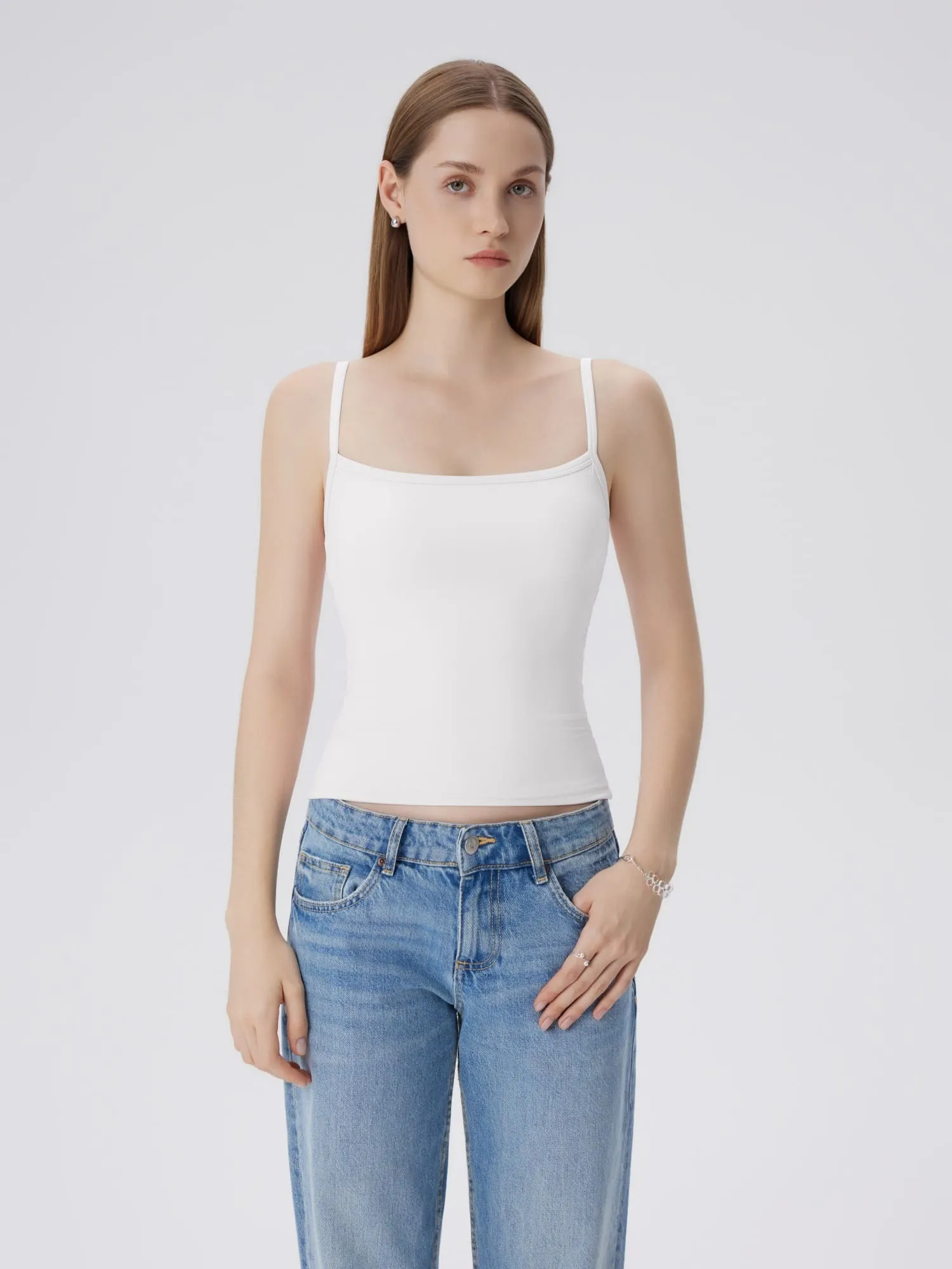 Double Line Square Tank Tops - Image 41