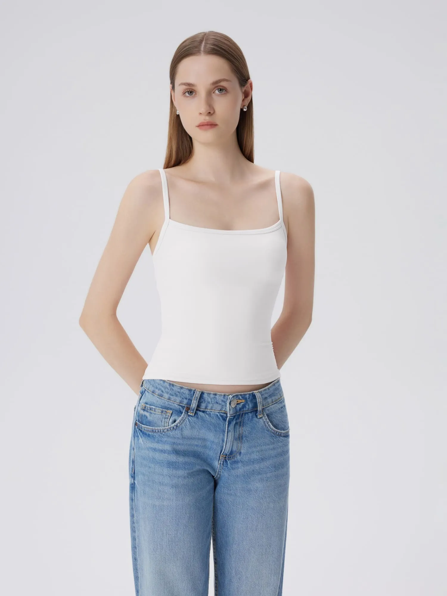 Double Line Square Tank Tops - Image 42