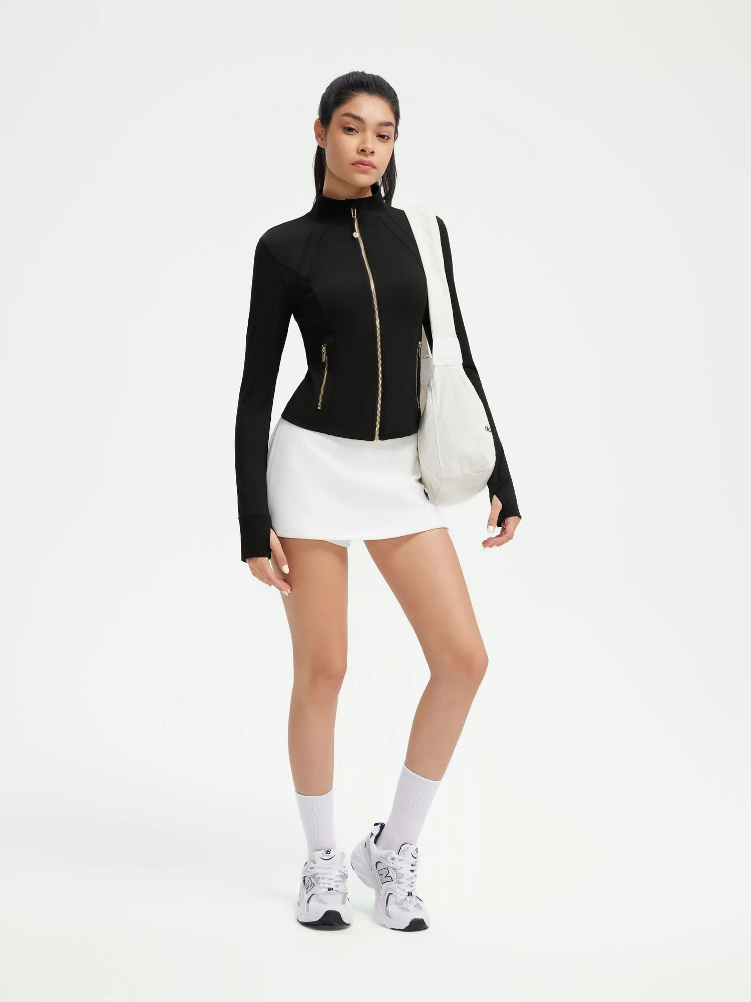 Full Zip Up Workout Jacket - Image 11