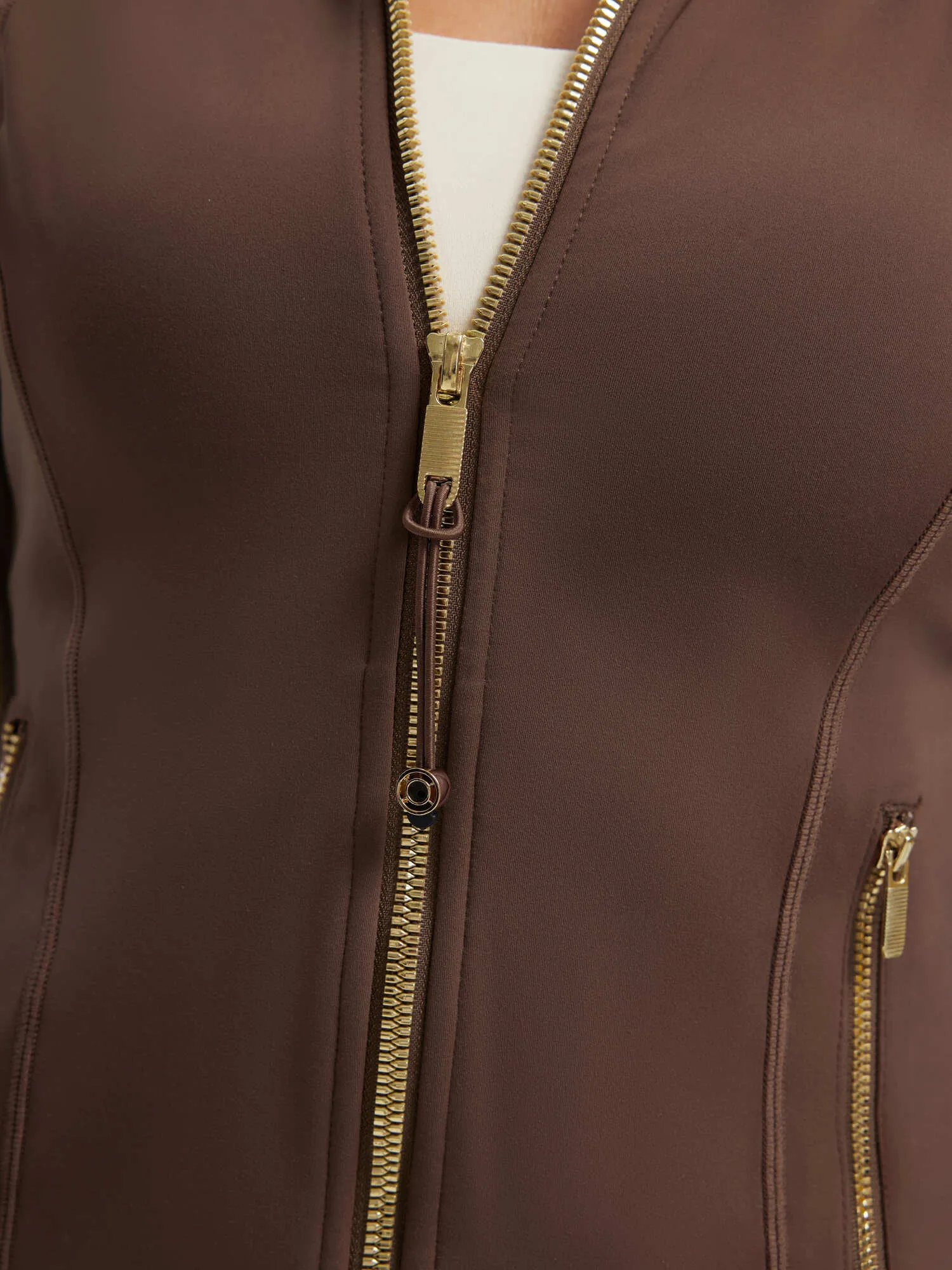 Full Zip Up Workout Jacket - Image 14