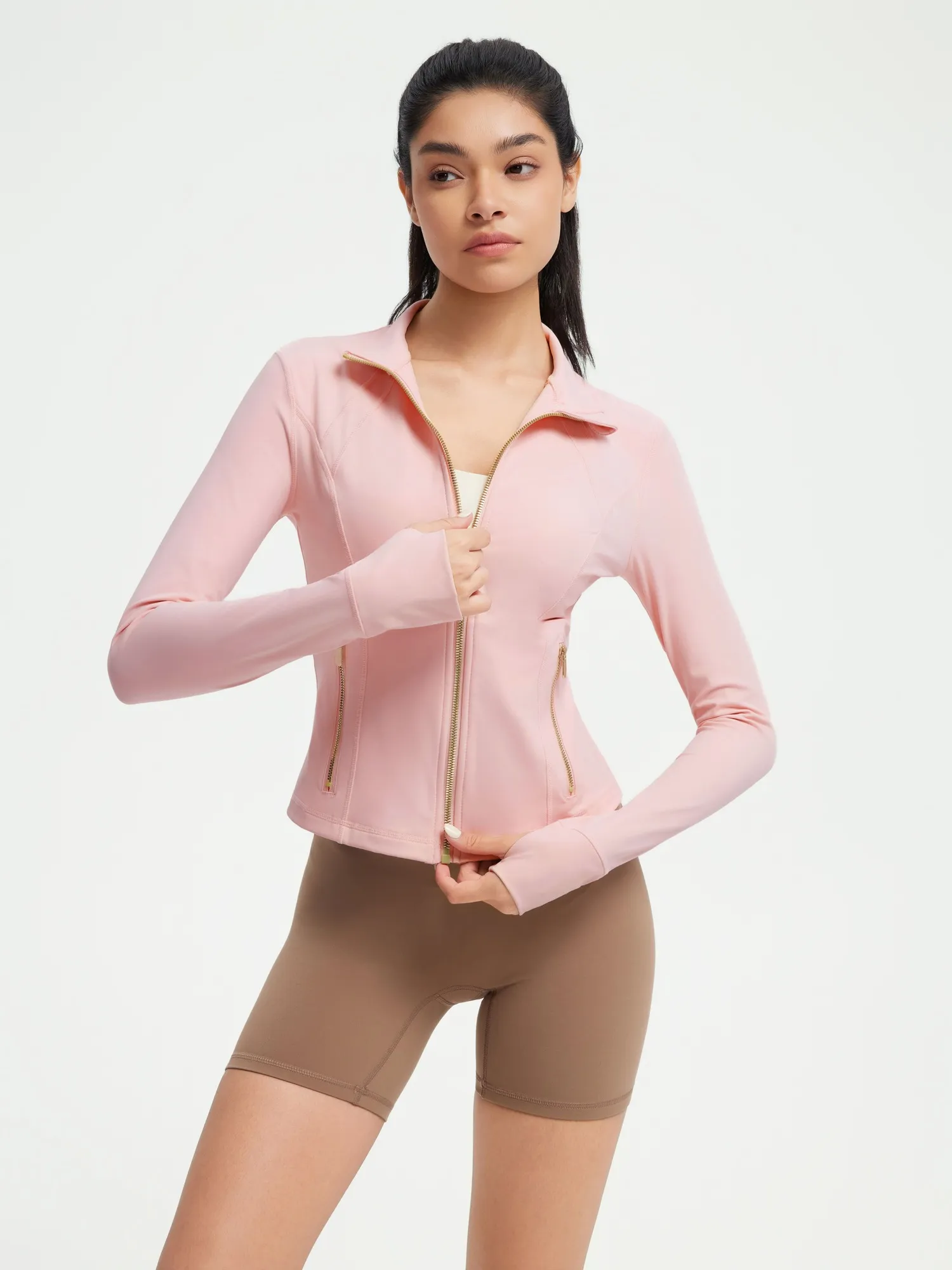 Full Zip Up Workout Jacket - Image 23