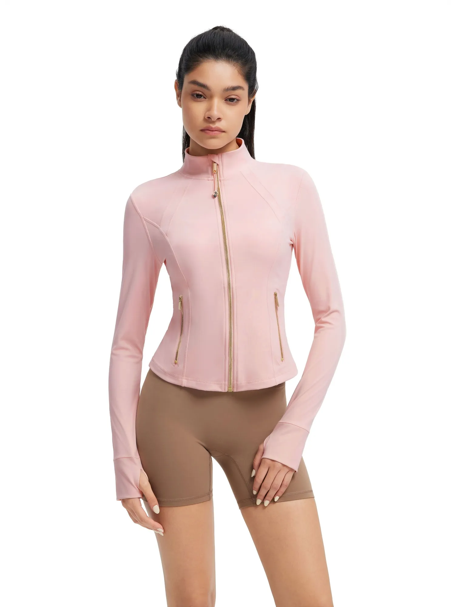 Full Zip Up Workout Jacket - Image 26