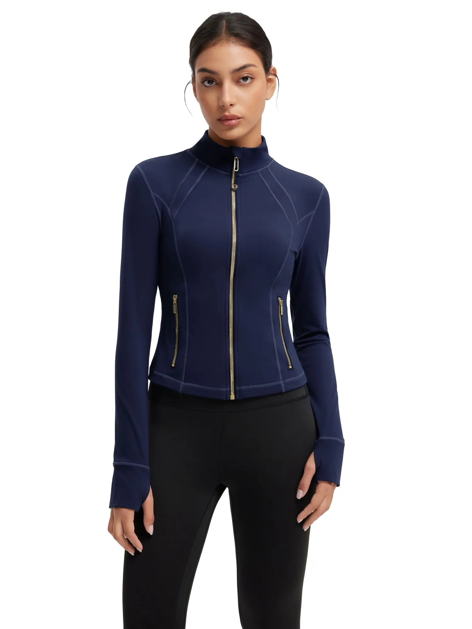 Full Zip Up Workout Jacket - Image 32