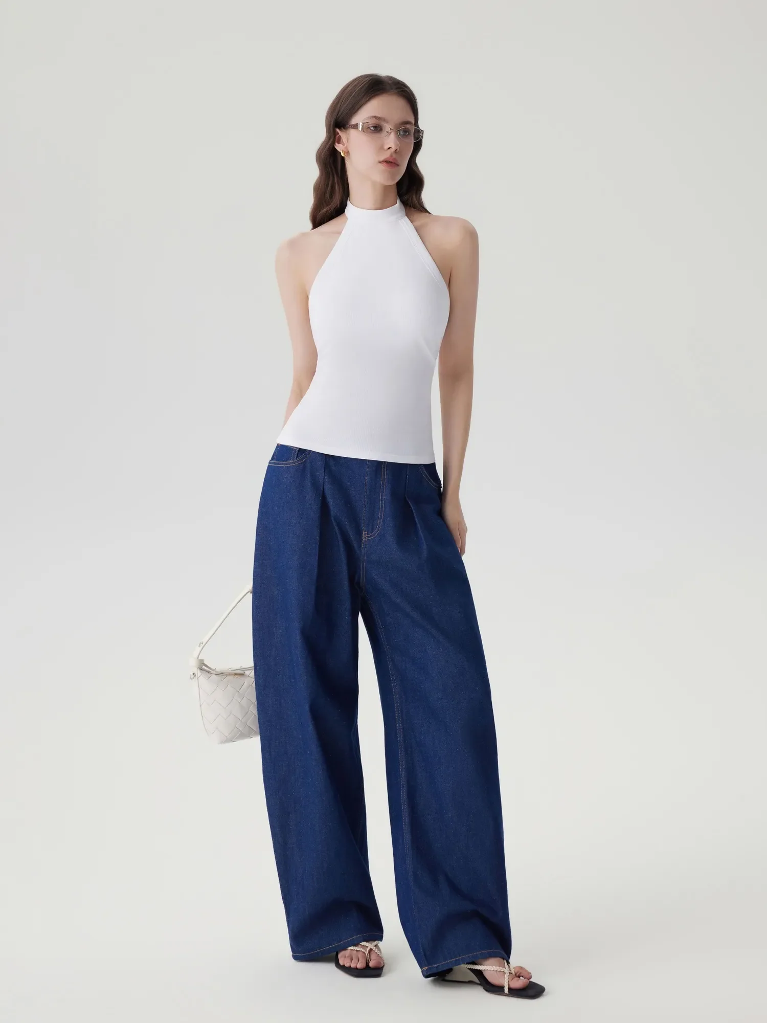Halter Backless High Neck Tank Tops - Image 36