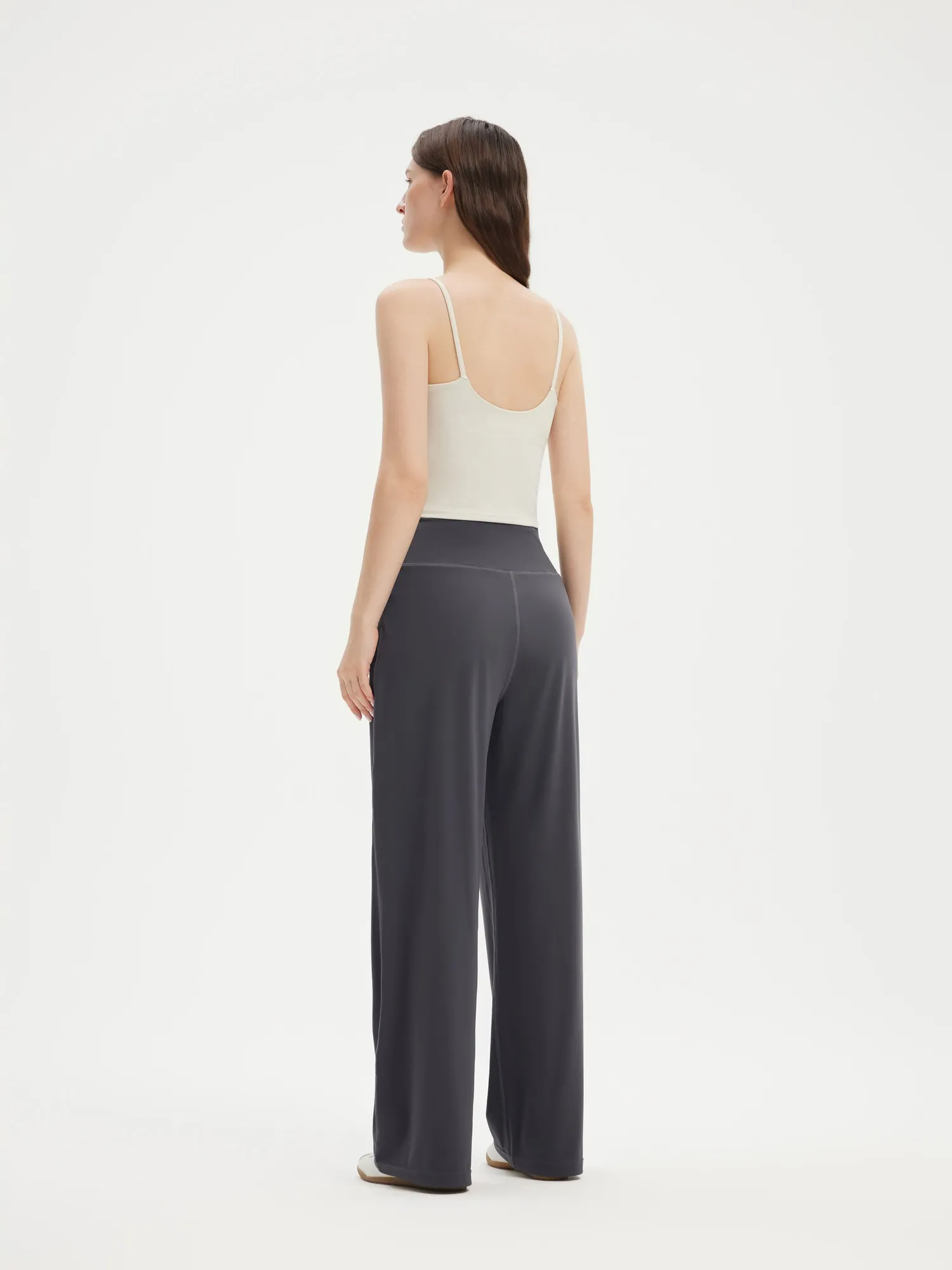 High Waisted Wide Leg Pockets Palazzo Pants - Image 28