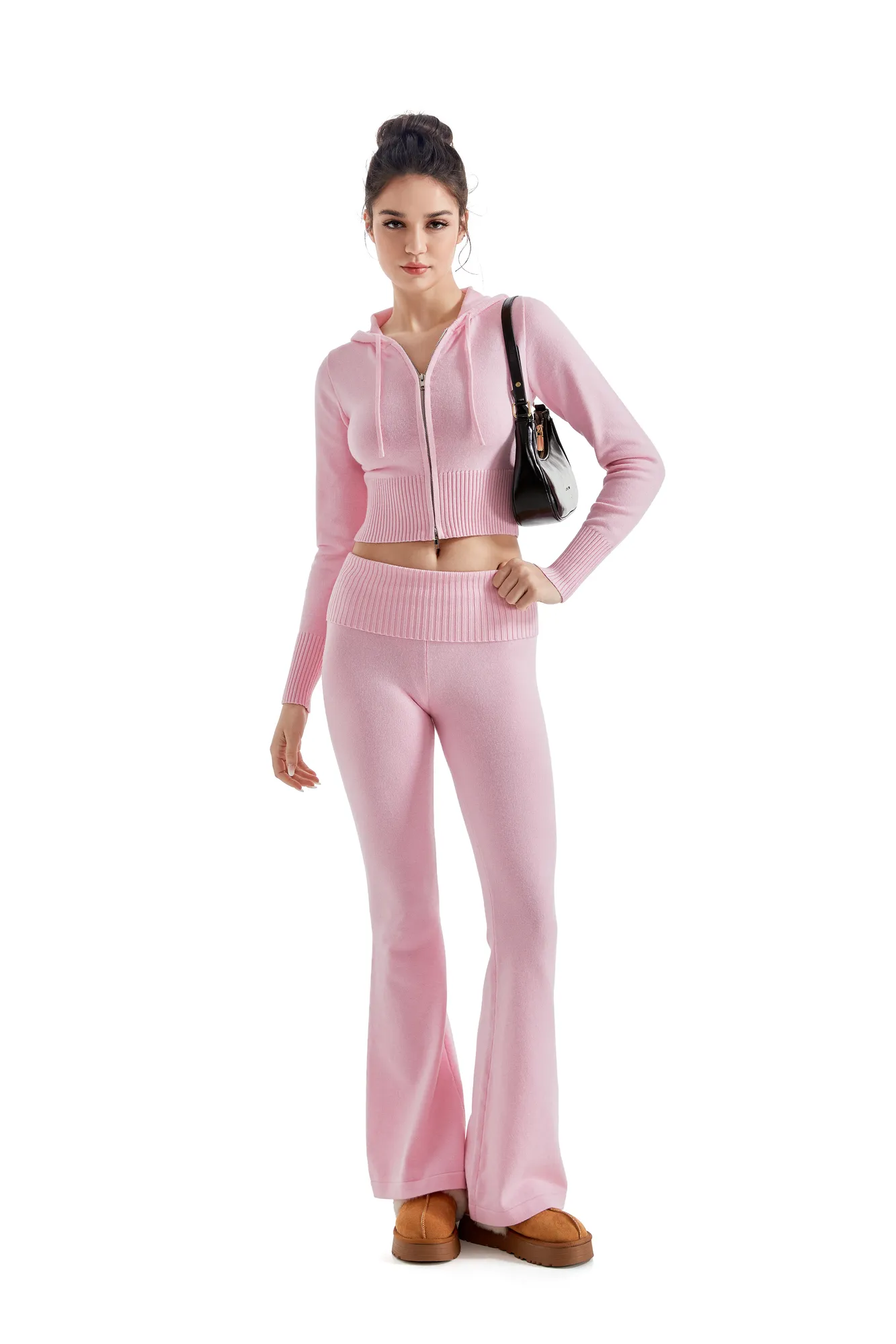 Knit Hoodie Lounge Set - Image 23