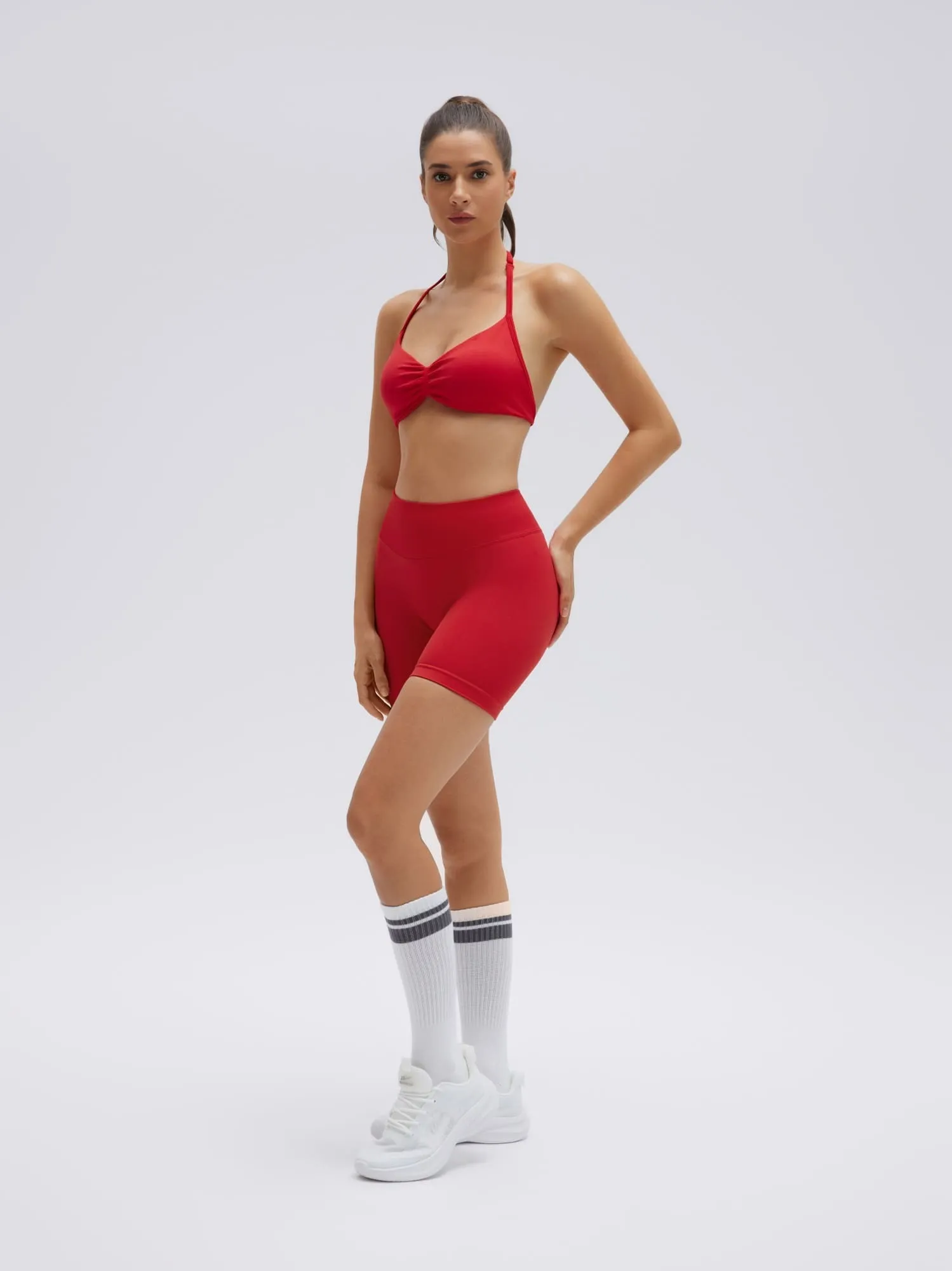 Padded Bra Seamless Halter 2 Piece Workout Sets - Image 3