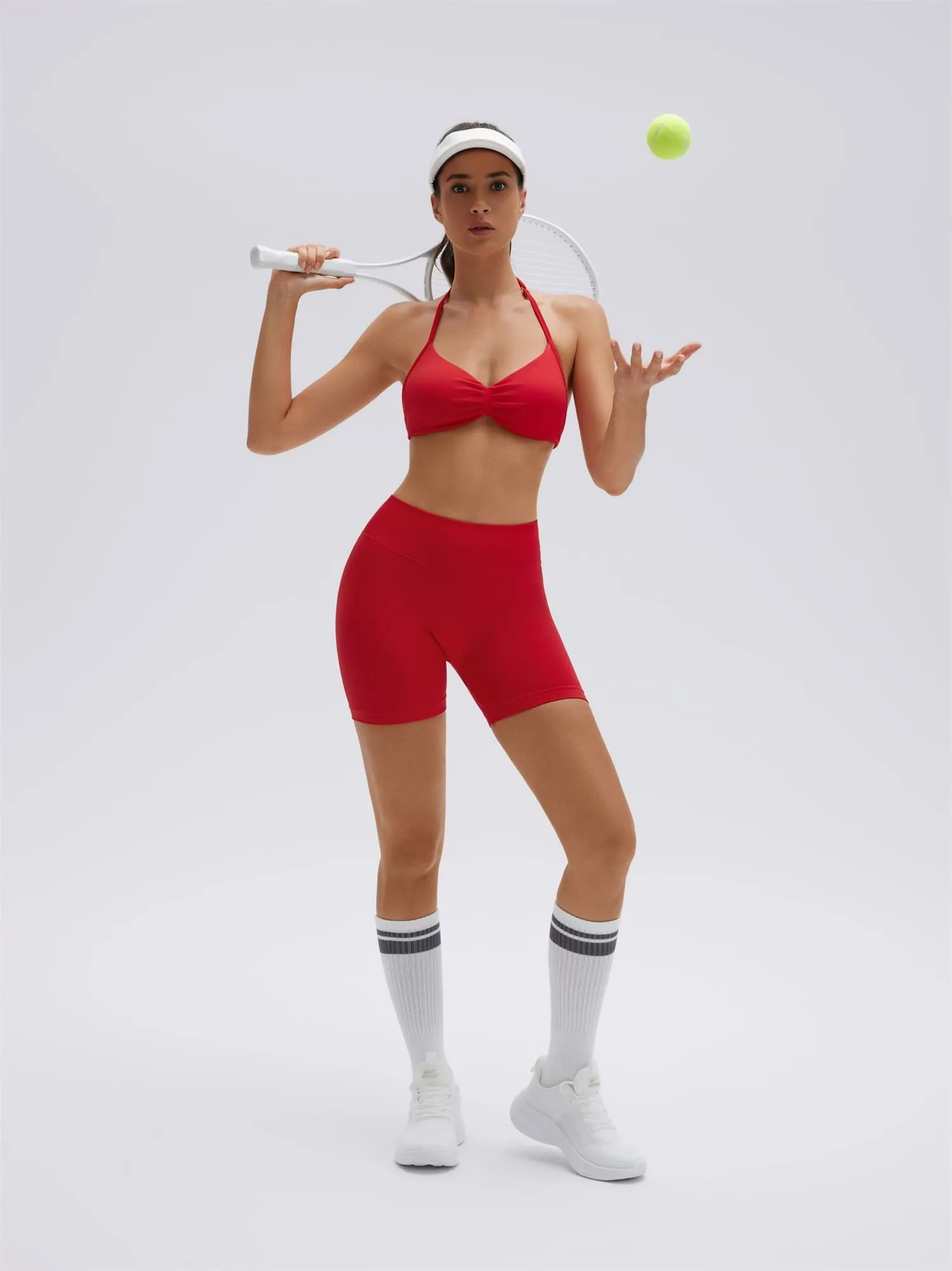 Padded Bra Seamless Halter 2 Piece Workout Sets - Image 4