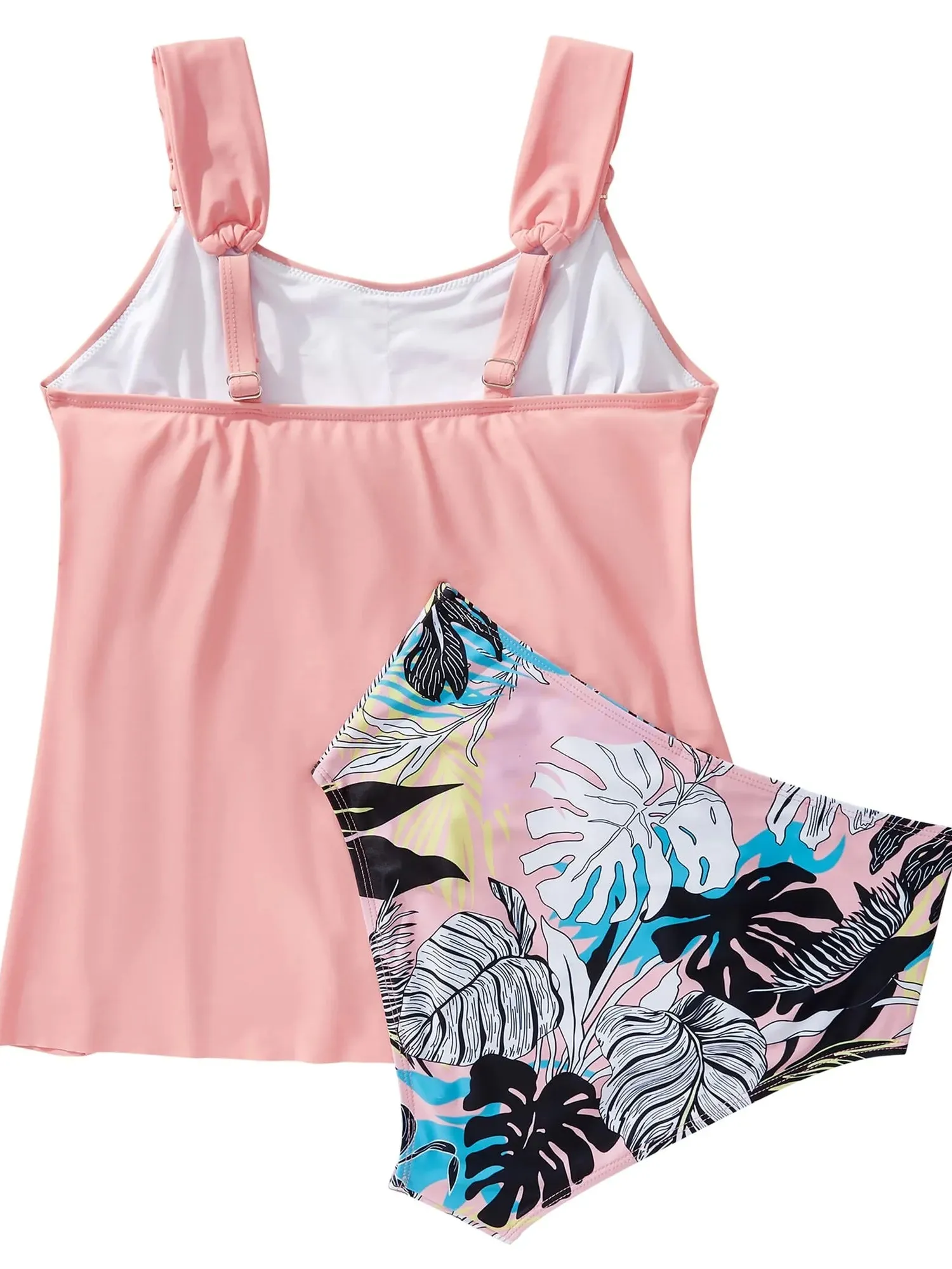 Ruffle High Waisted Tankini Swimsuit - Image 26