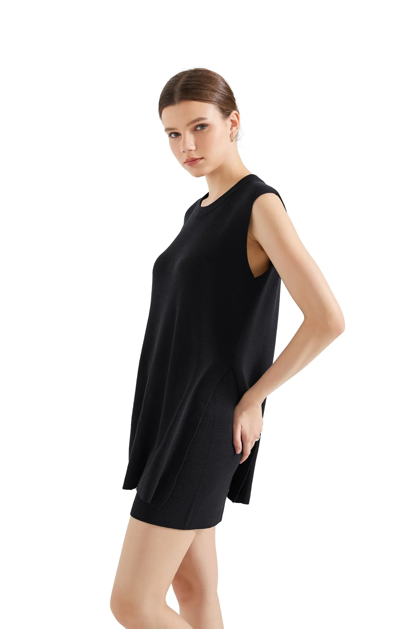 Sleeveless Knit Lounge Set - Image 20