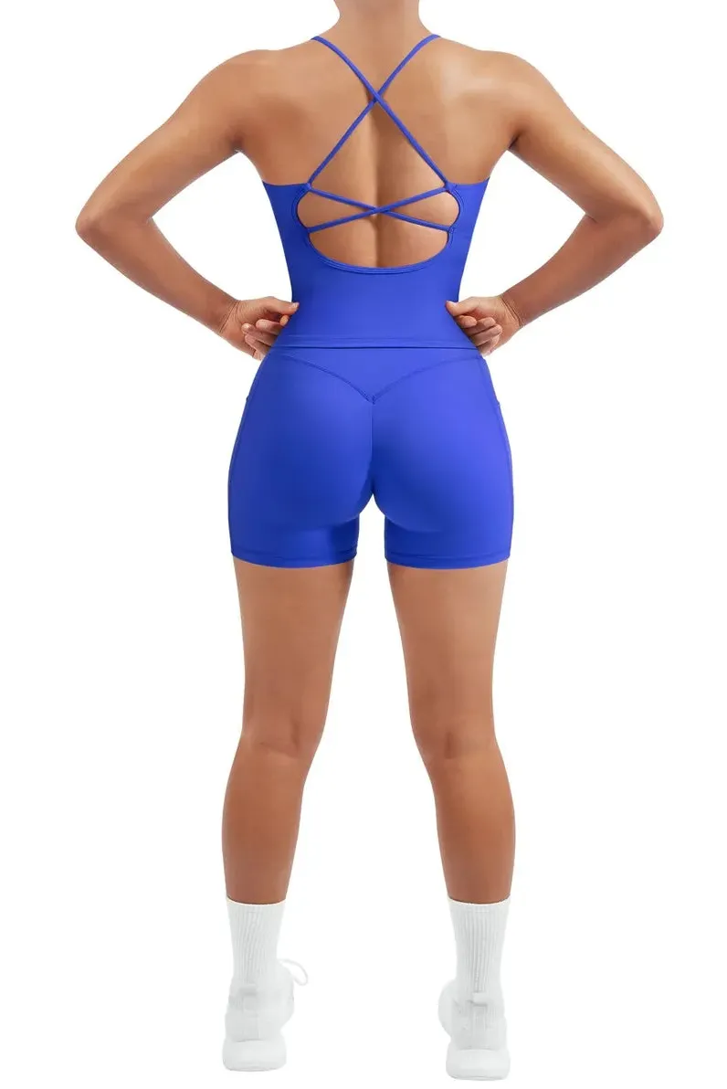 Strappy Tank Top Workout Sets - Image 13