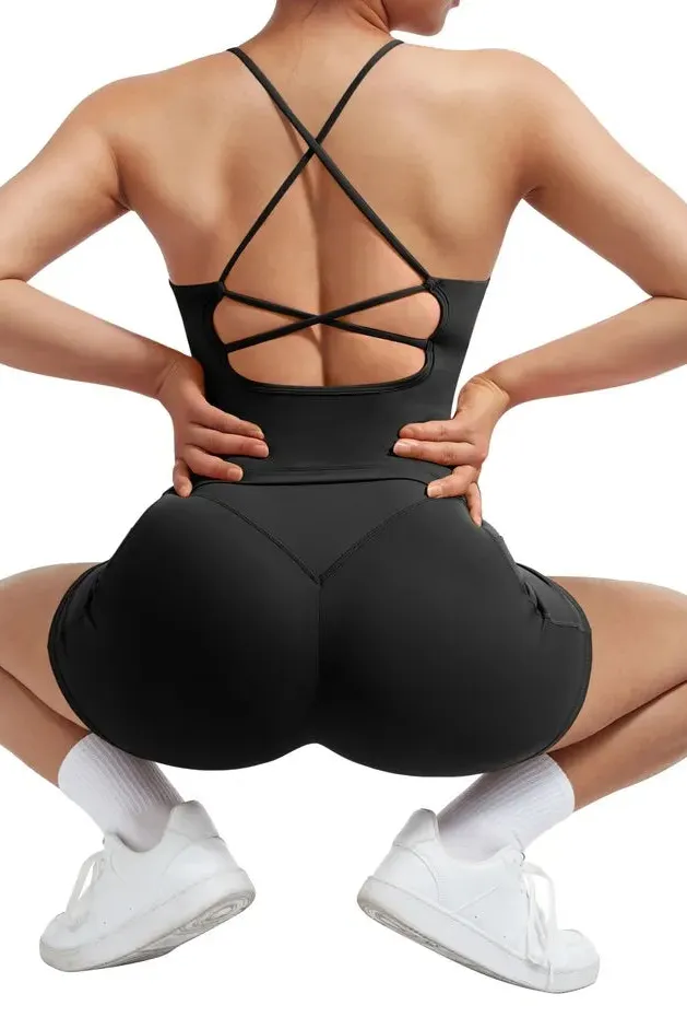 Strappy Tank Top Workout Sets - Image 6