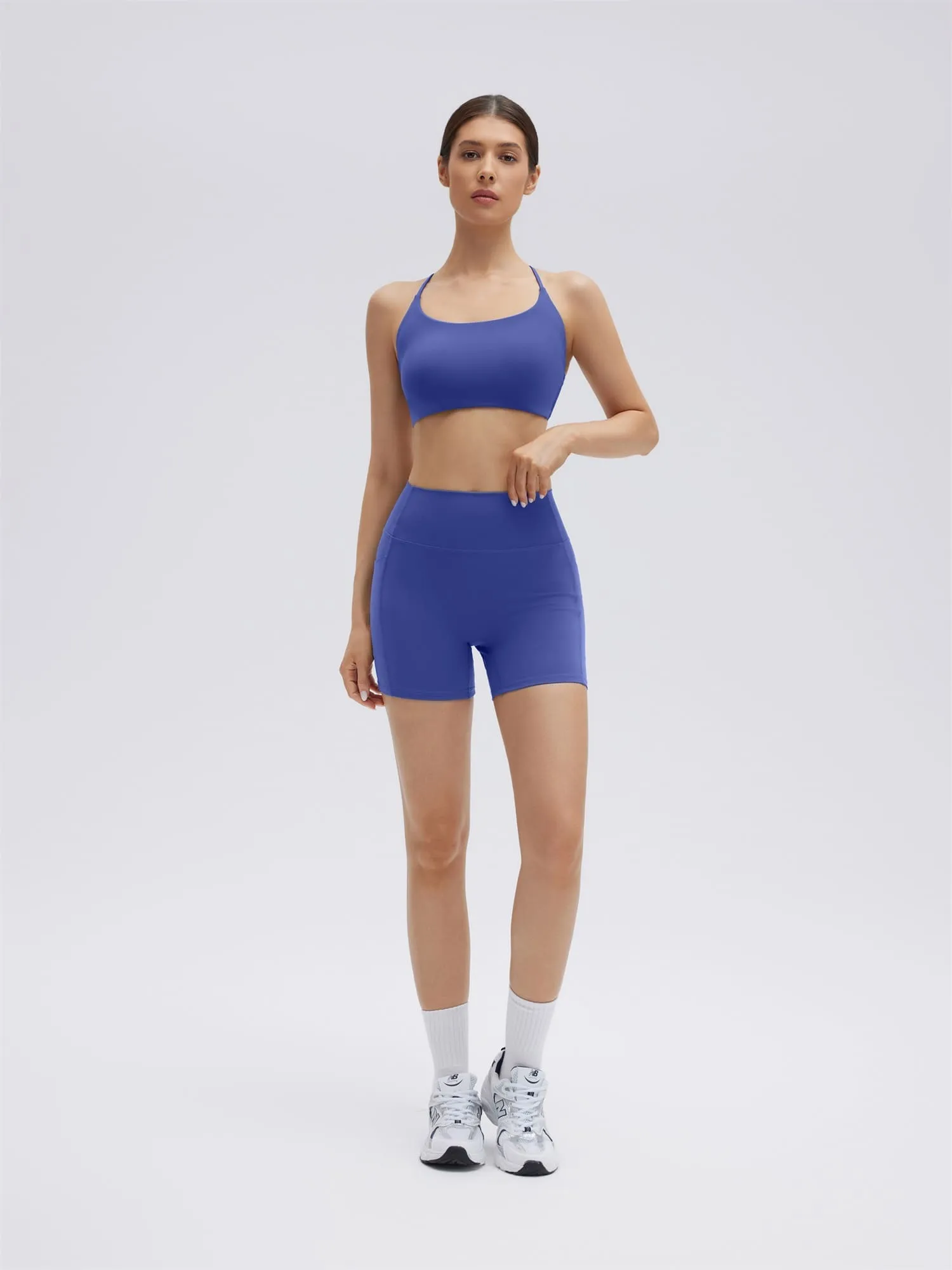 Strappy Sports Bra 2 Piece Workout Sets - Image 25