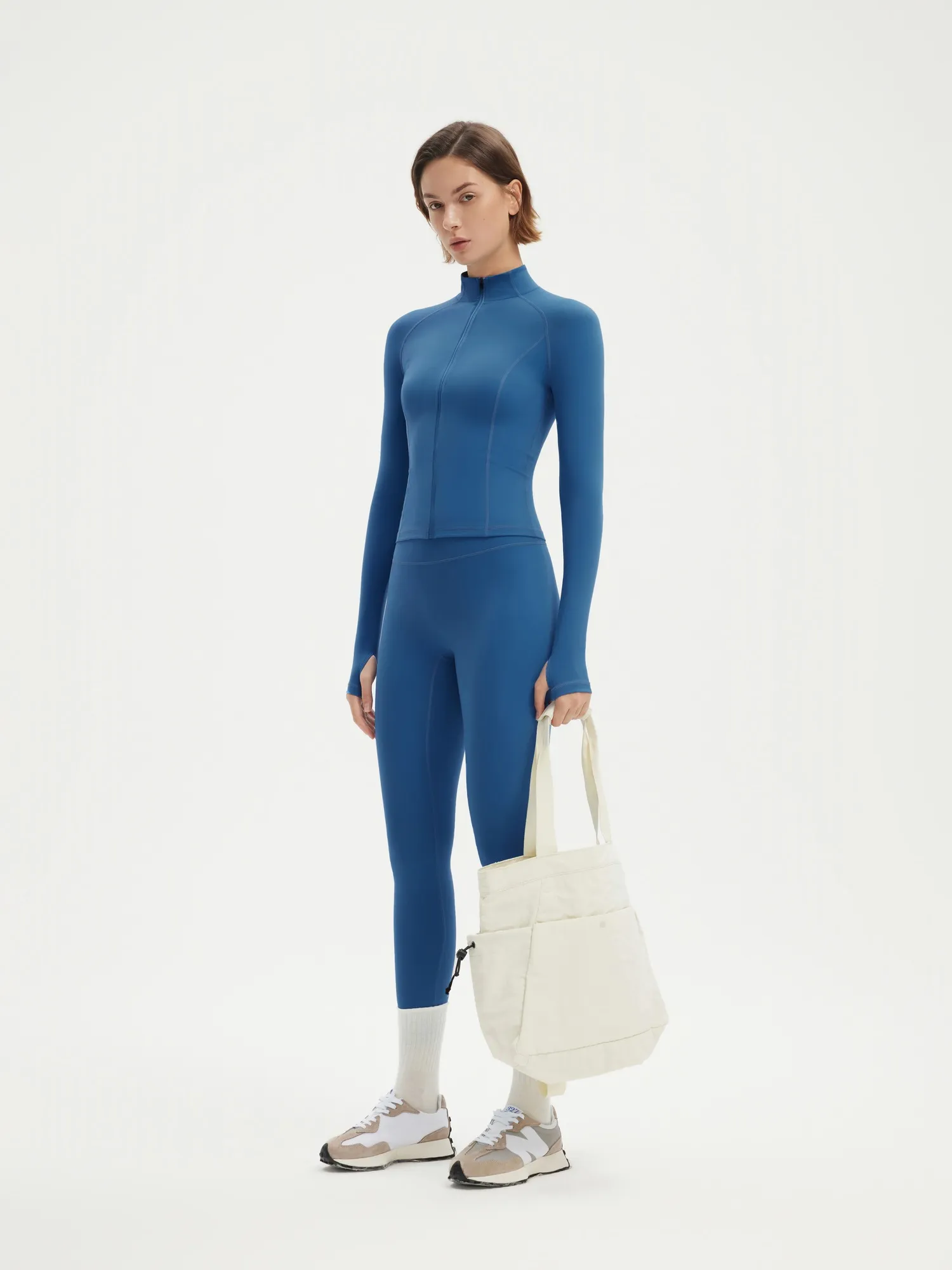 Zip Up Jacket Workout Set - Image 8